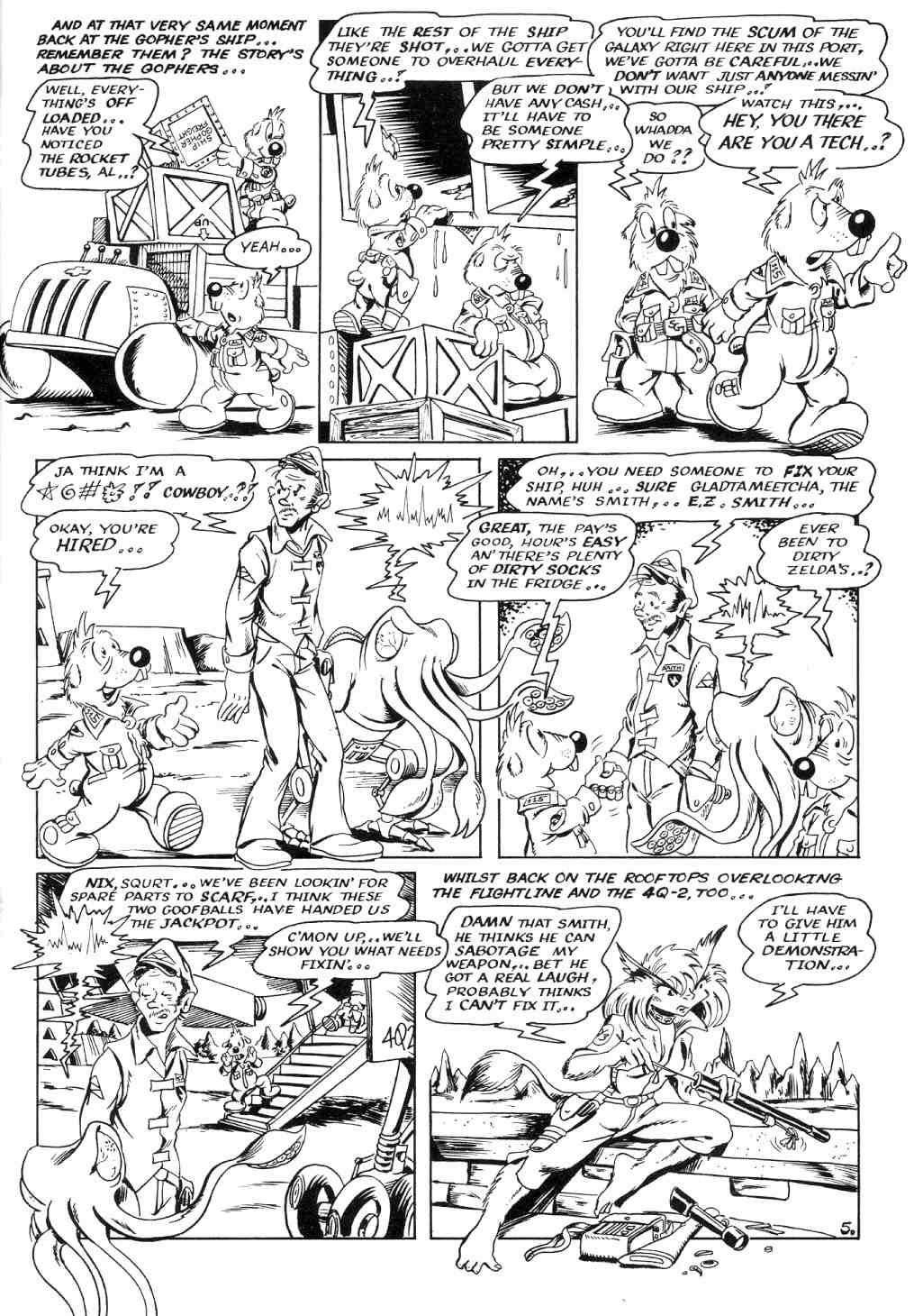 Read online Army  Surplus Komikz Featuring: Cutey Bunny comic -  Issue #3 - 30