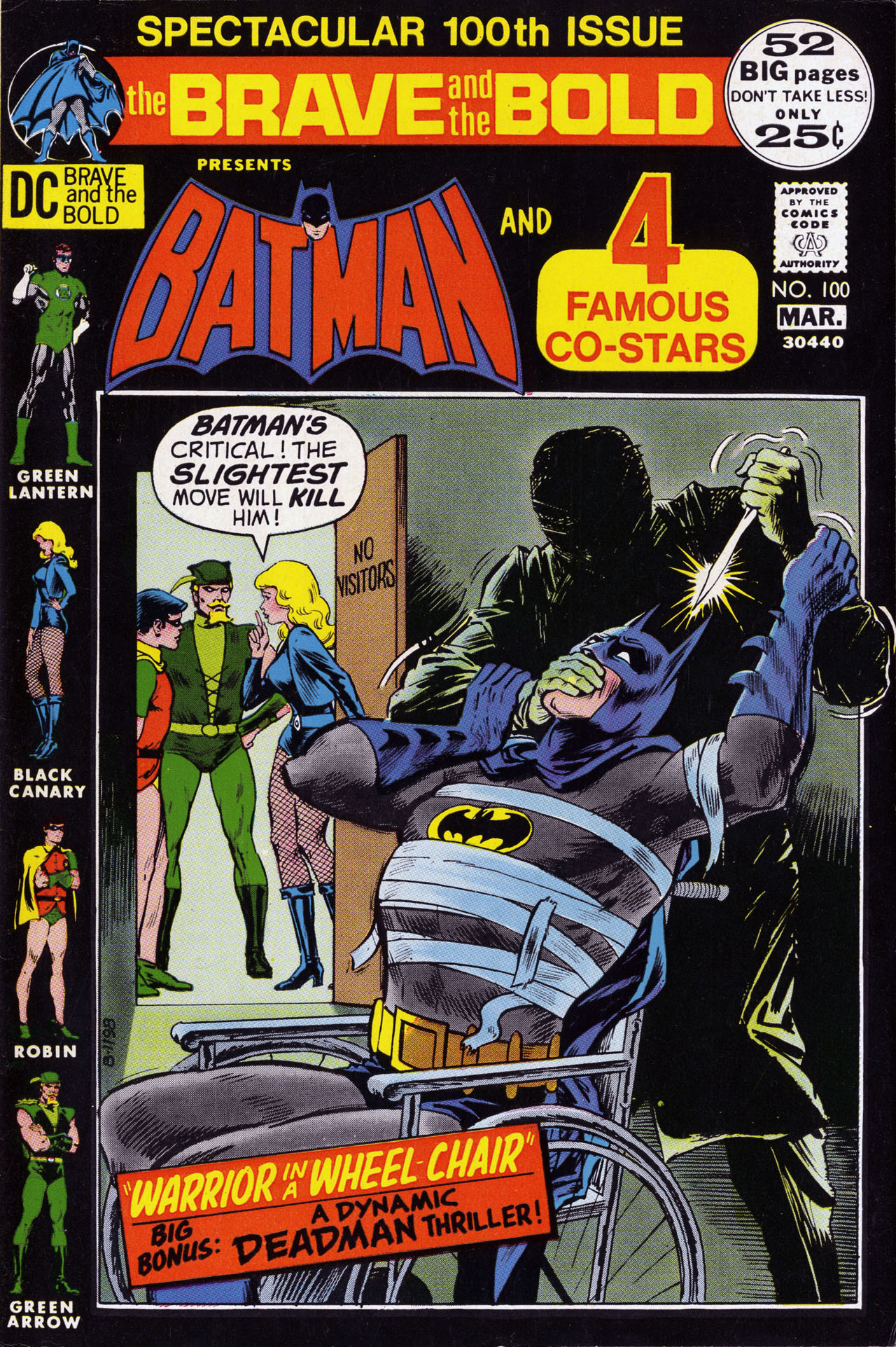 Read online The Brave and the Bold (1955) comic -  Issue #100 - 1