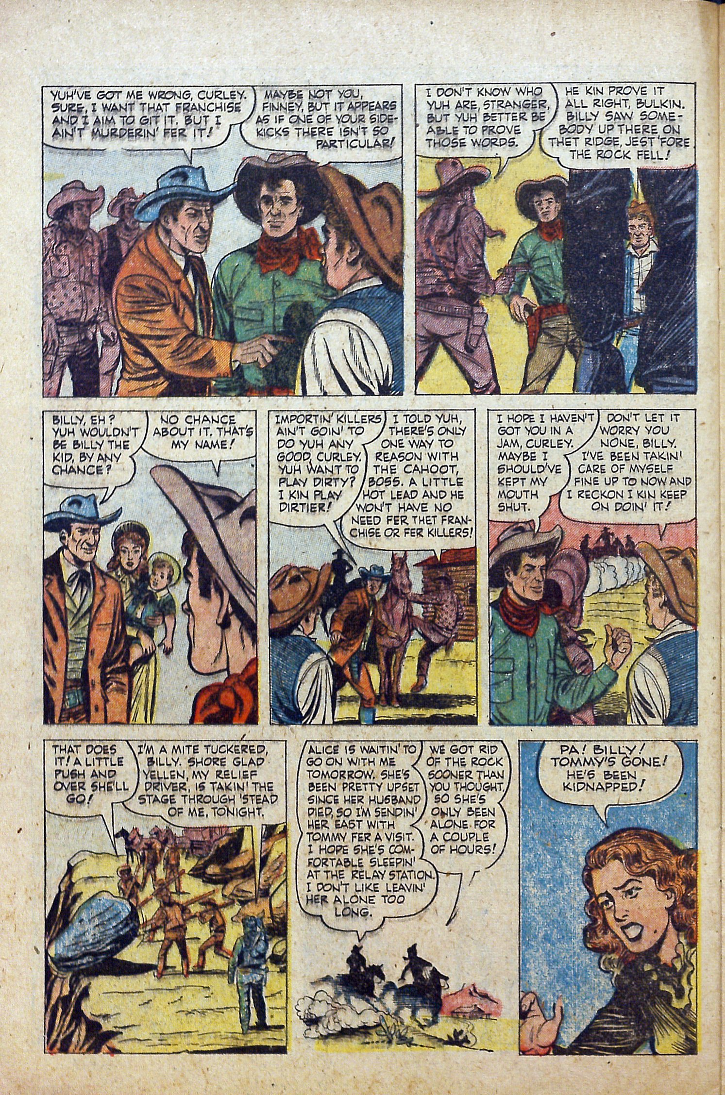 Read online Billy the Kid Adventure Magazine comic -  Issue #11 - 24