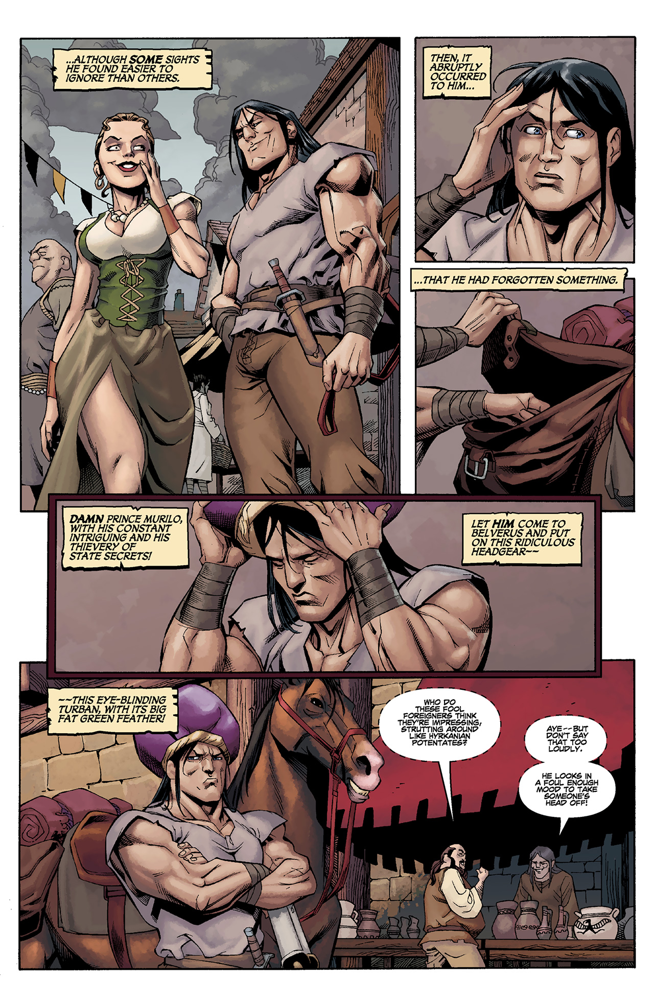 Read online Conan: Road of Kings comic -  Issue #4 - 7