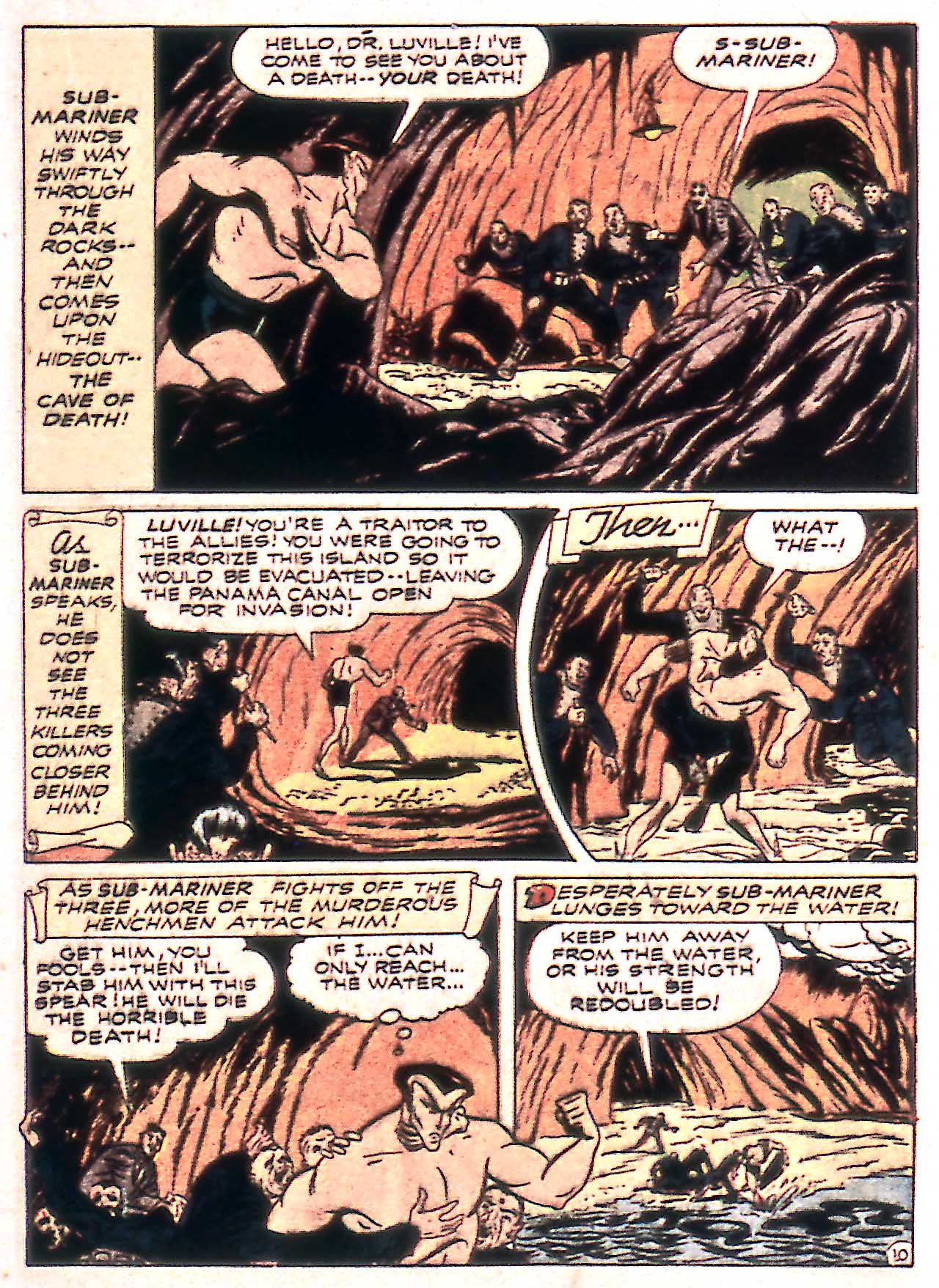 Read online Sub-Mariner Comics comic -  Issue #14 - 25