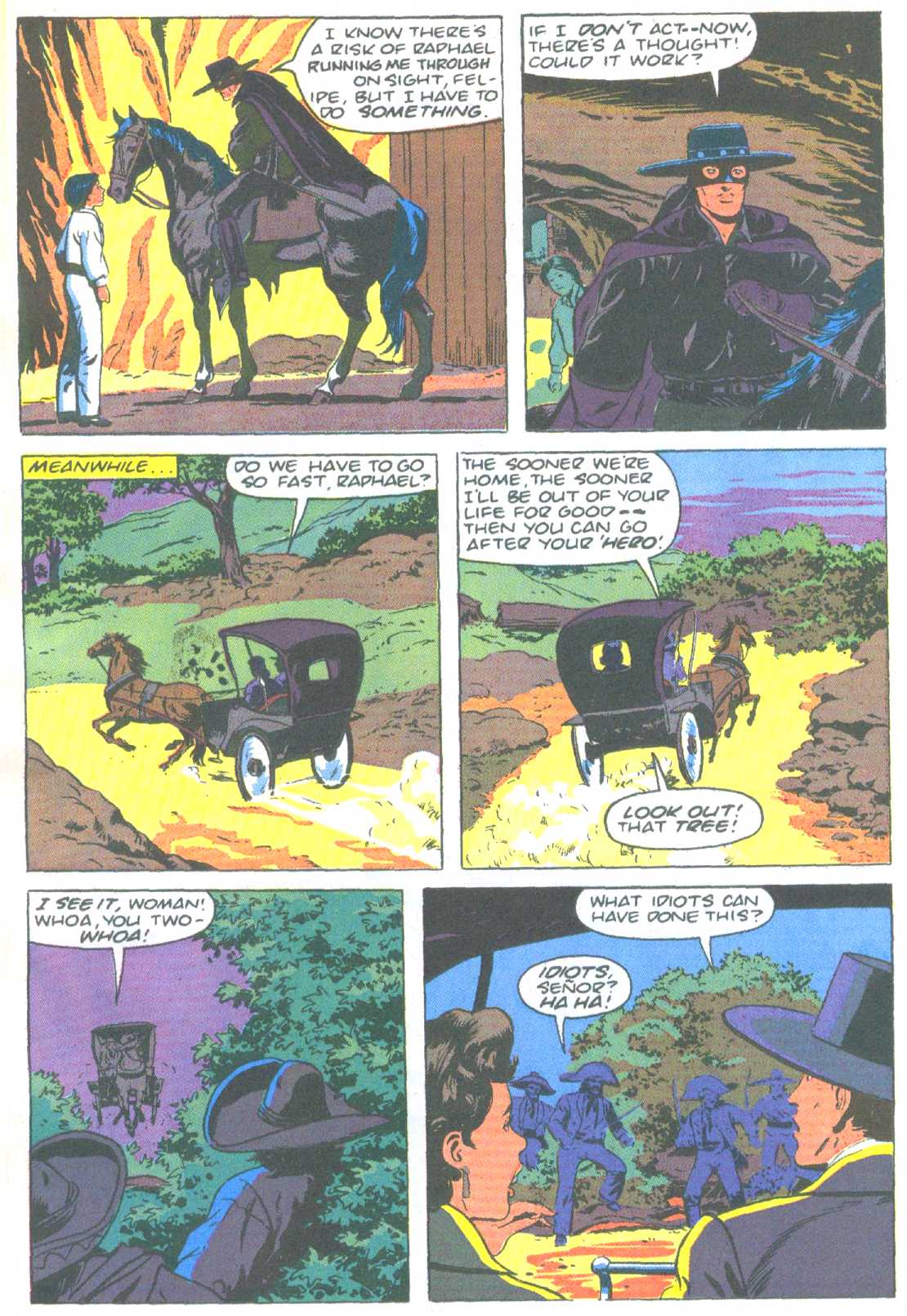Read online Zorro (1990) comic -  Issue #6 - 17