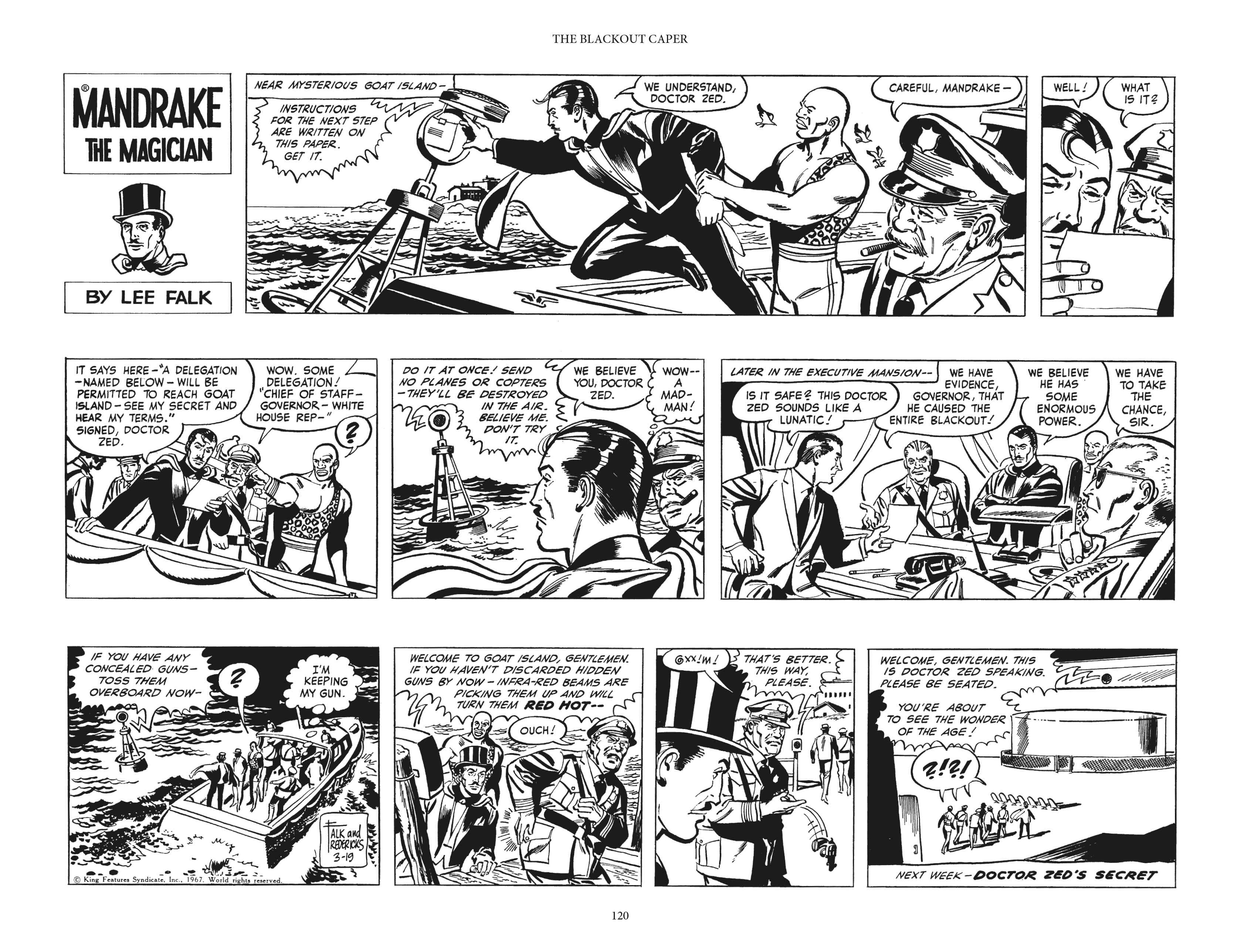 Read online Mandrake the Magician: The Fred Fredricks Sundays comic -  Issue # TPB (Part 2) - 21