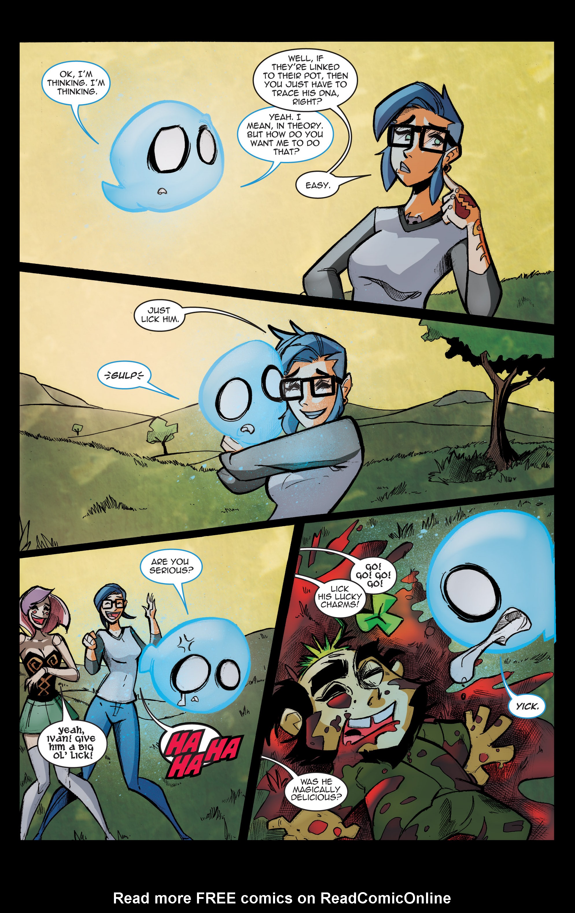 Read online Dollface comic -  Issue # _Special - St. Patrick’s Day Special 2017 - 19