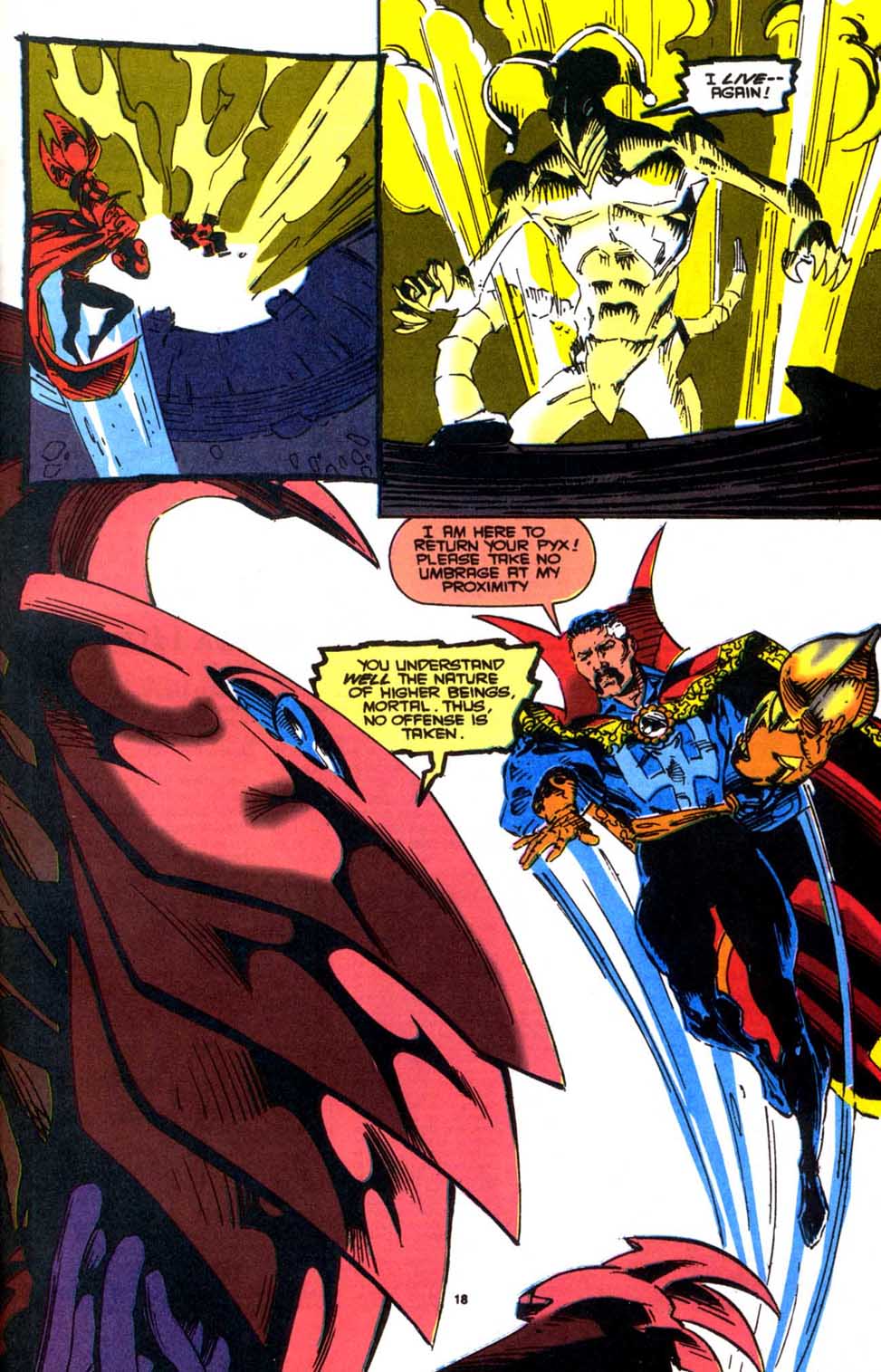 Read online Doctor Strange: Sorcerer Supreme comic -  Issue #58 - 18