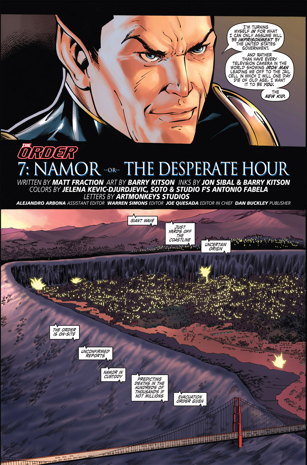 Read online The Order (2007) comic -  Issue #7 - 5