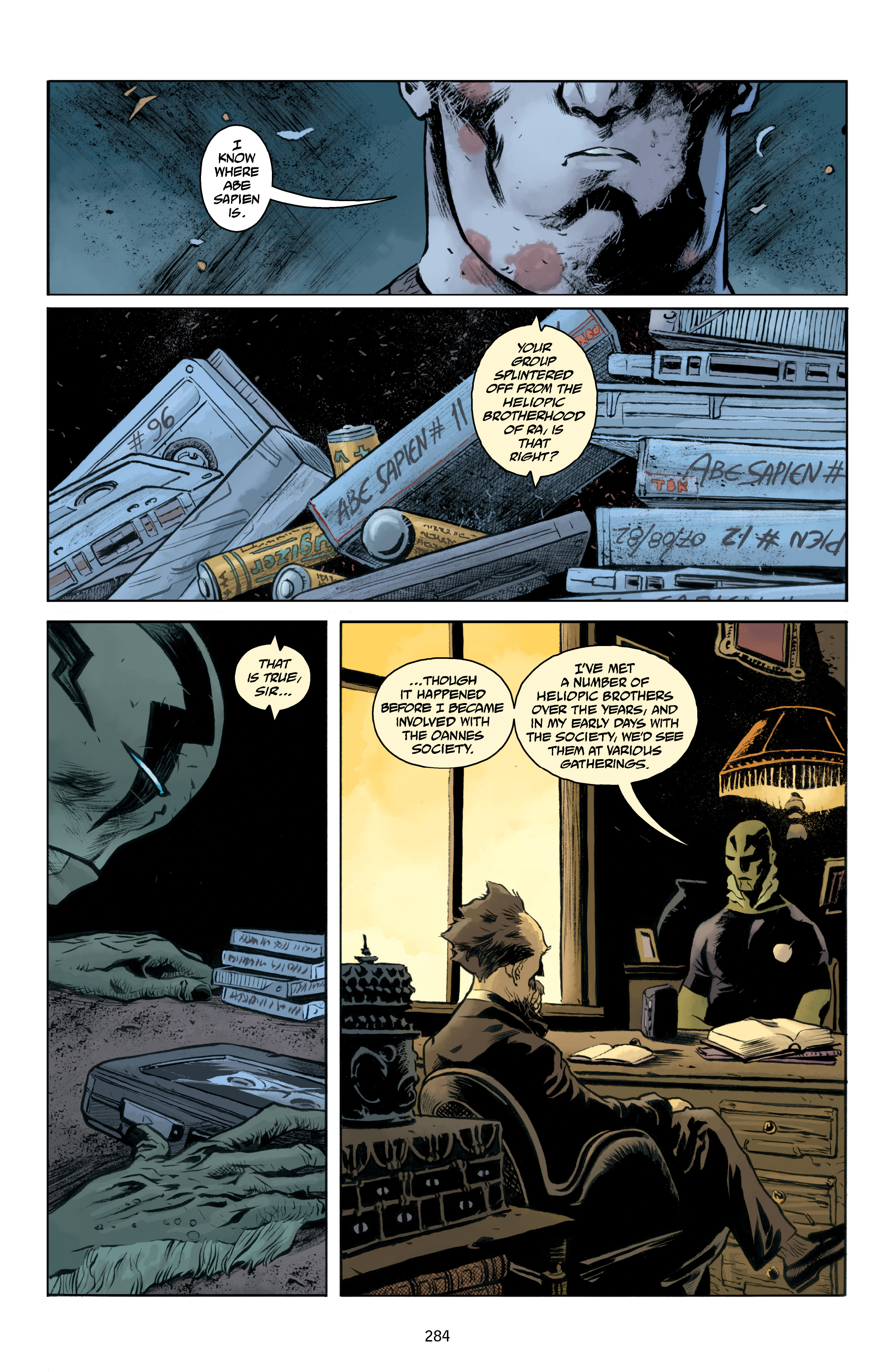 Read online Abe Sapien comic -  Issue # _TPB Dark and Terrible 2 (Part 3) - 84