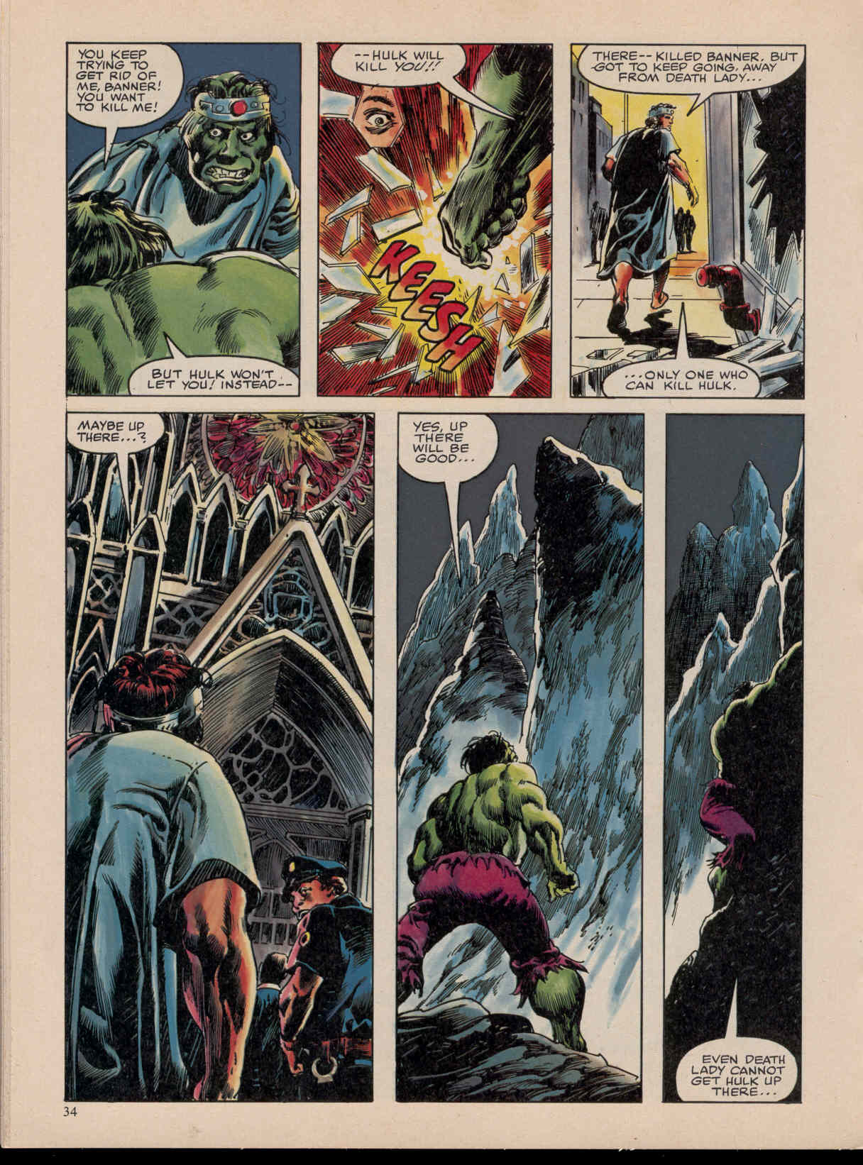 Read online Hulk (1978) comic -  Issue #19 - 35