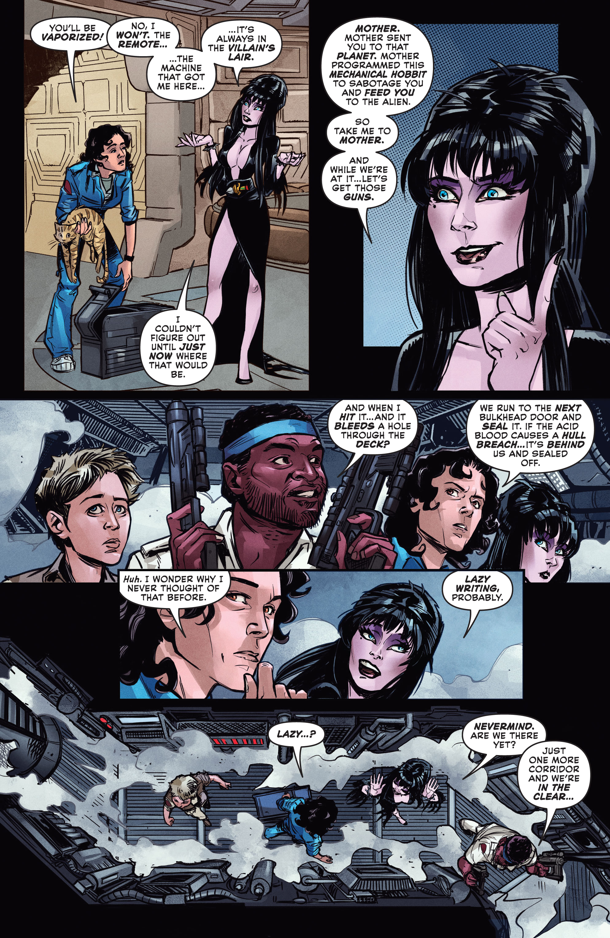 Read online Elvira in Horrorland comic -  Issue #3 - 20