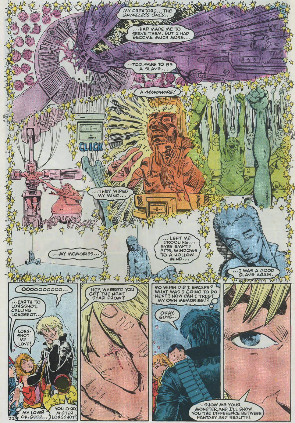 Read online Longshot (1985) comic -  Issue #4 - 23