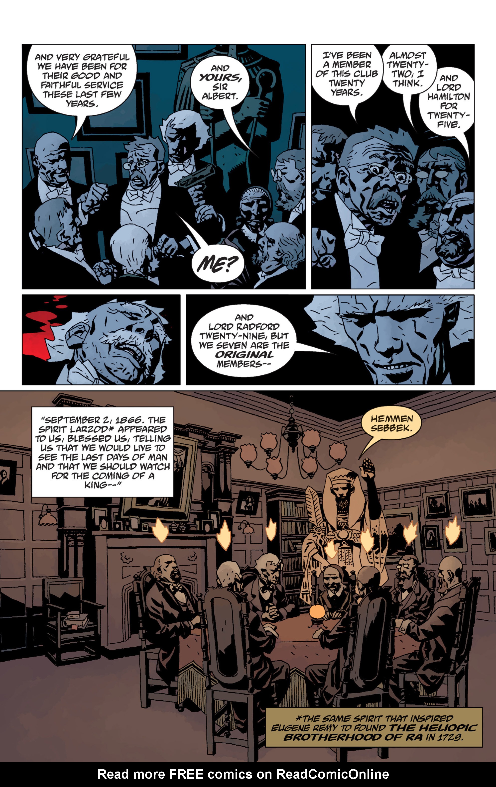 Read online Hellboy comic -  Issue #9 - 175