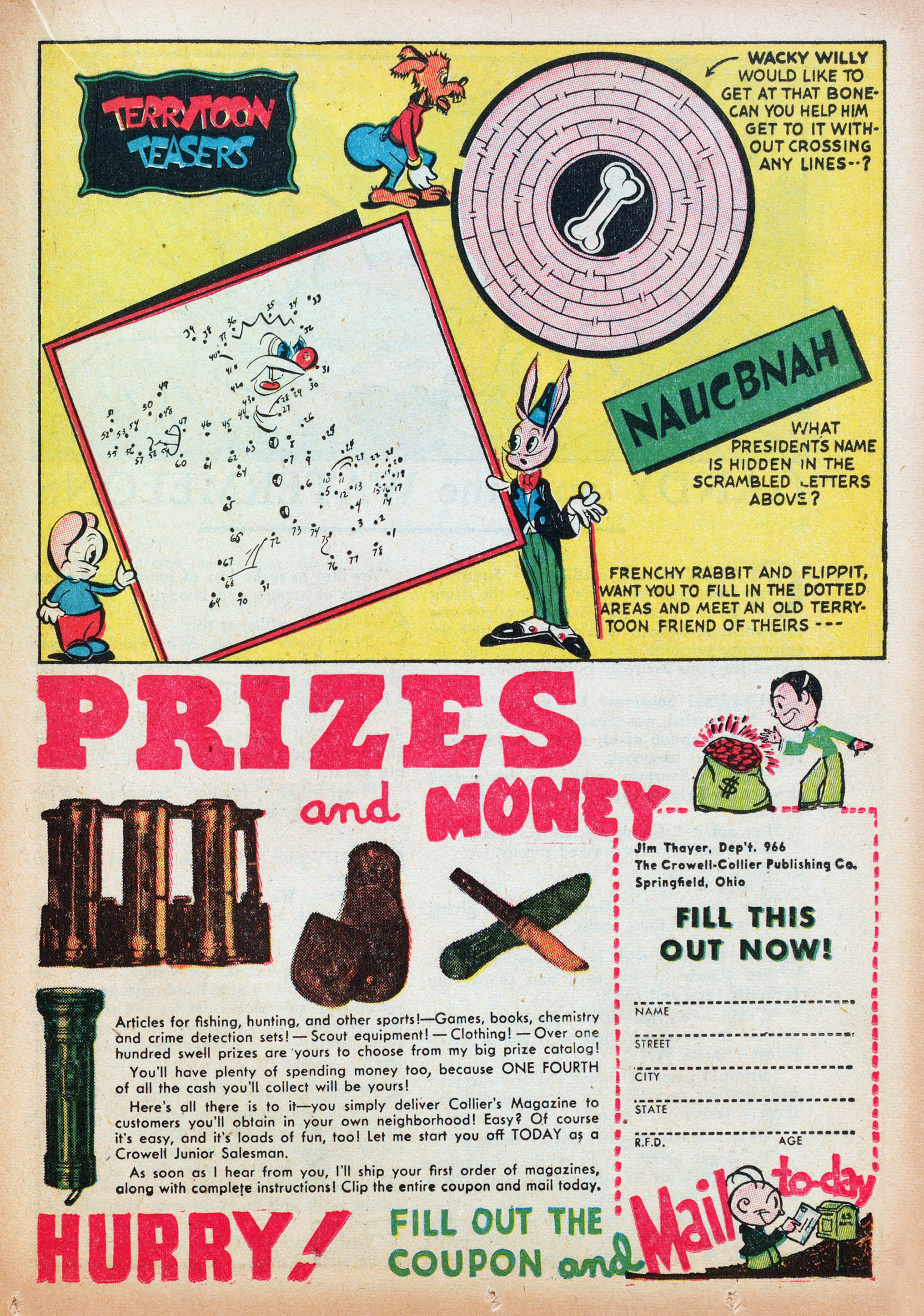 Read online Terry-Toons Comics comic -  Issue #7 - 37