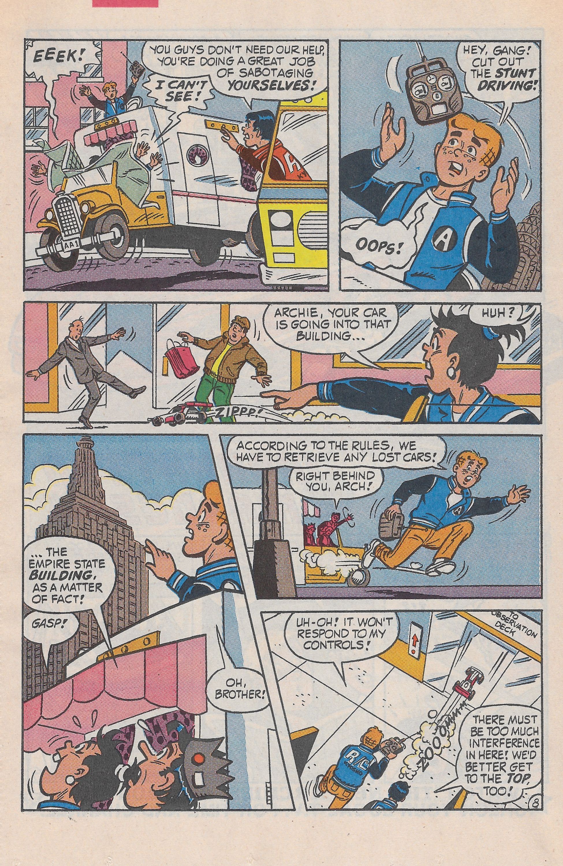 Read online Archie's R/C Racers comic -  Issue #2 - 14