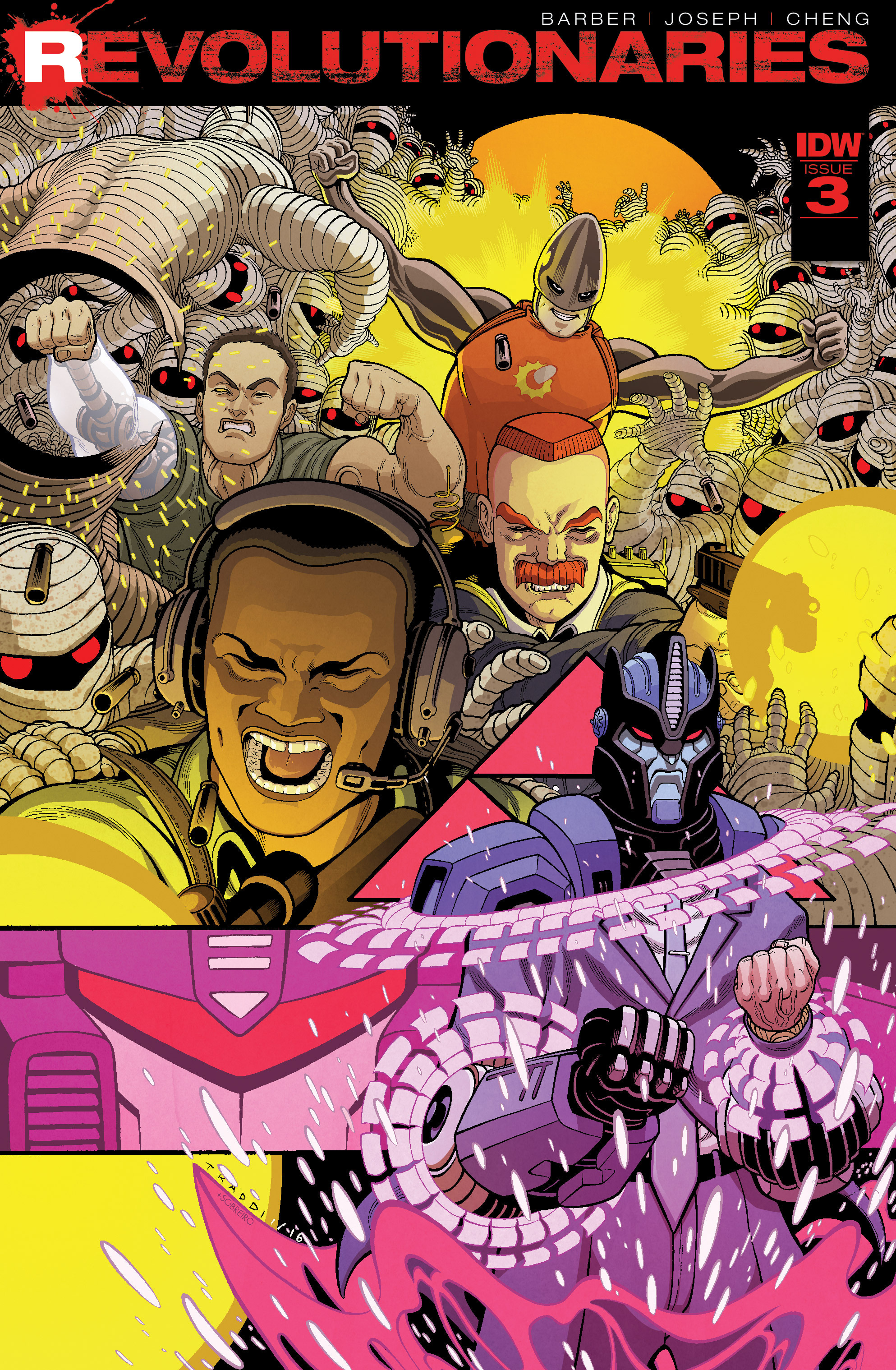 Read online Revolutionaries comic -  Issue #3 - 1