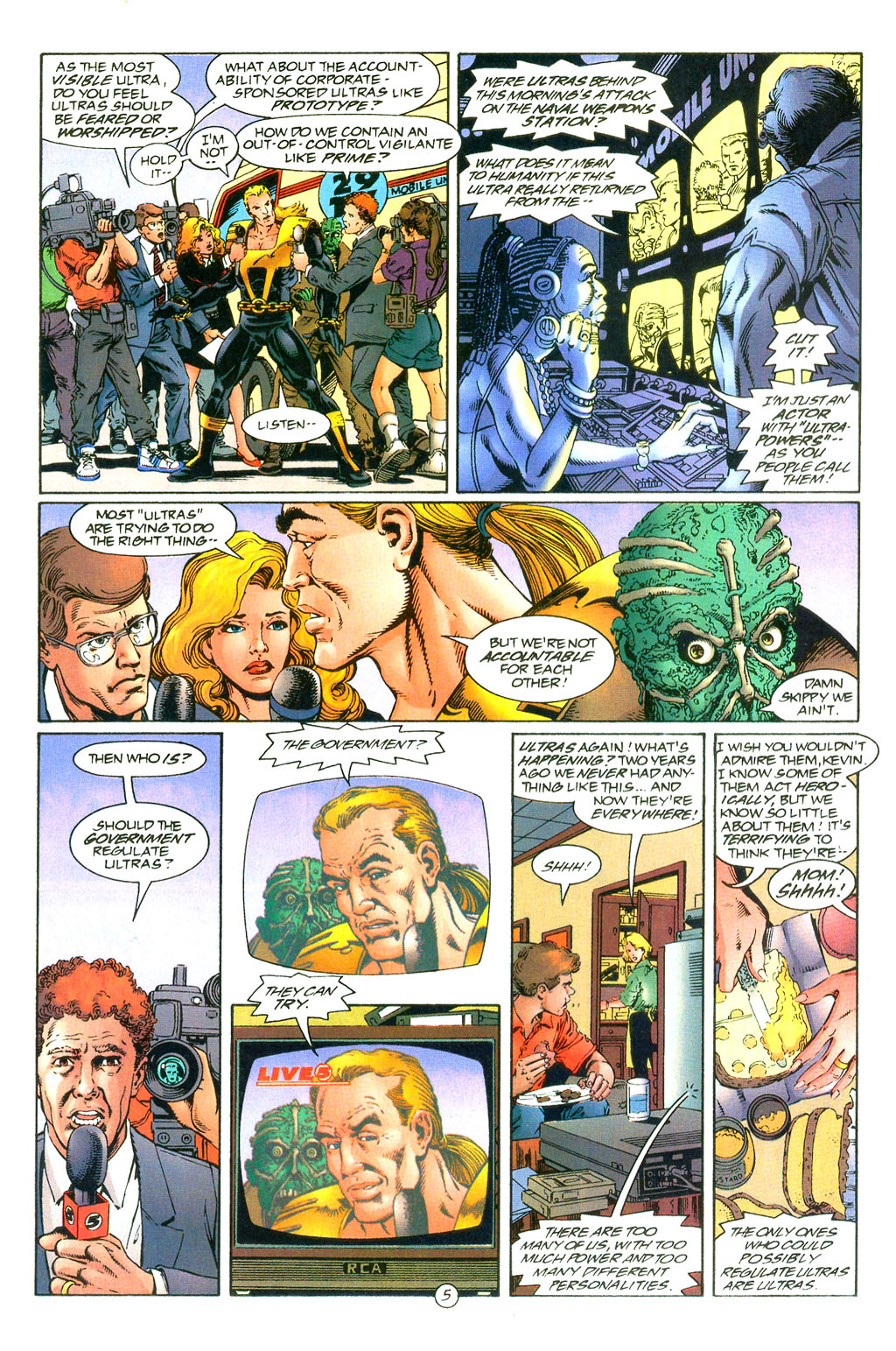 Read online UltraForce (1994) comic -  Issue #0 - 7
