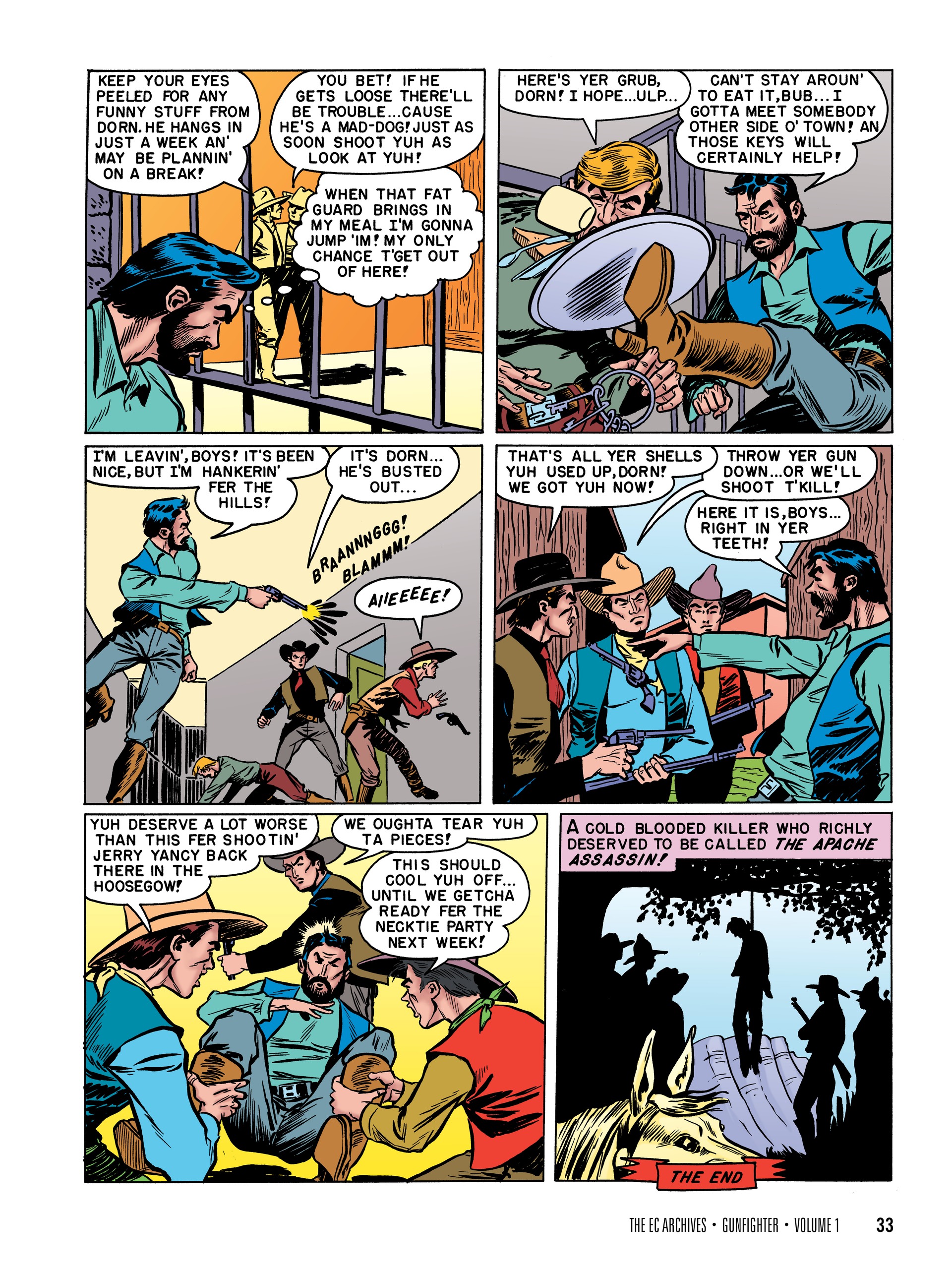 Read online The EC Archives: Gunfighter comic -  Issue # TPB (Part 1) - 36
