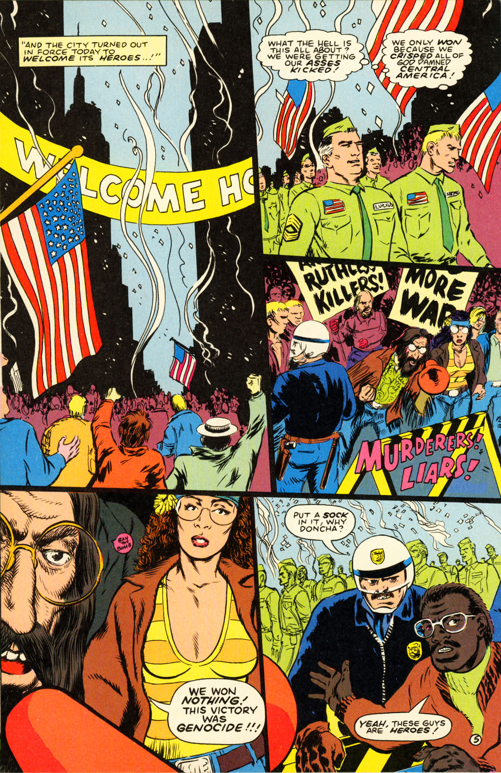 Read online Wasteland (1987) comic -  Issue #5 - 7