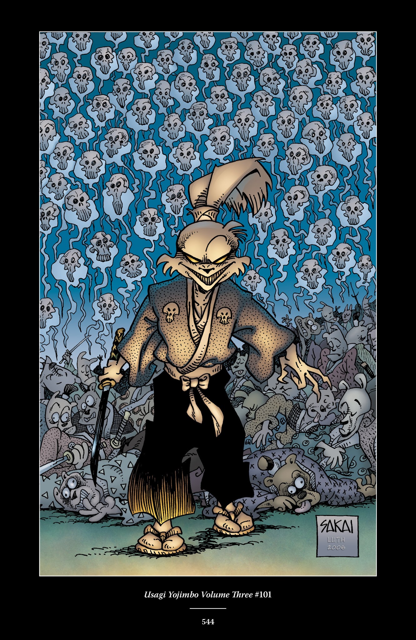 Read online The Usagi Yojimbo Saga comic -  Issue # TPB 6 - 539