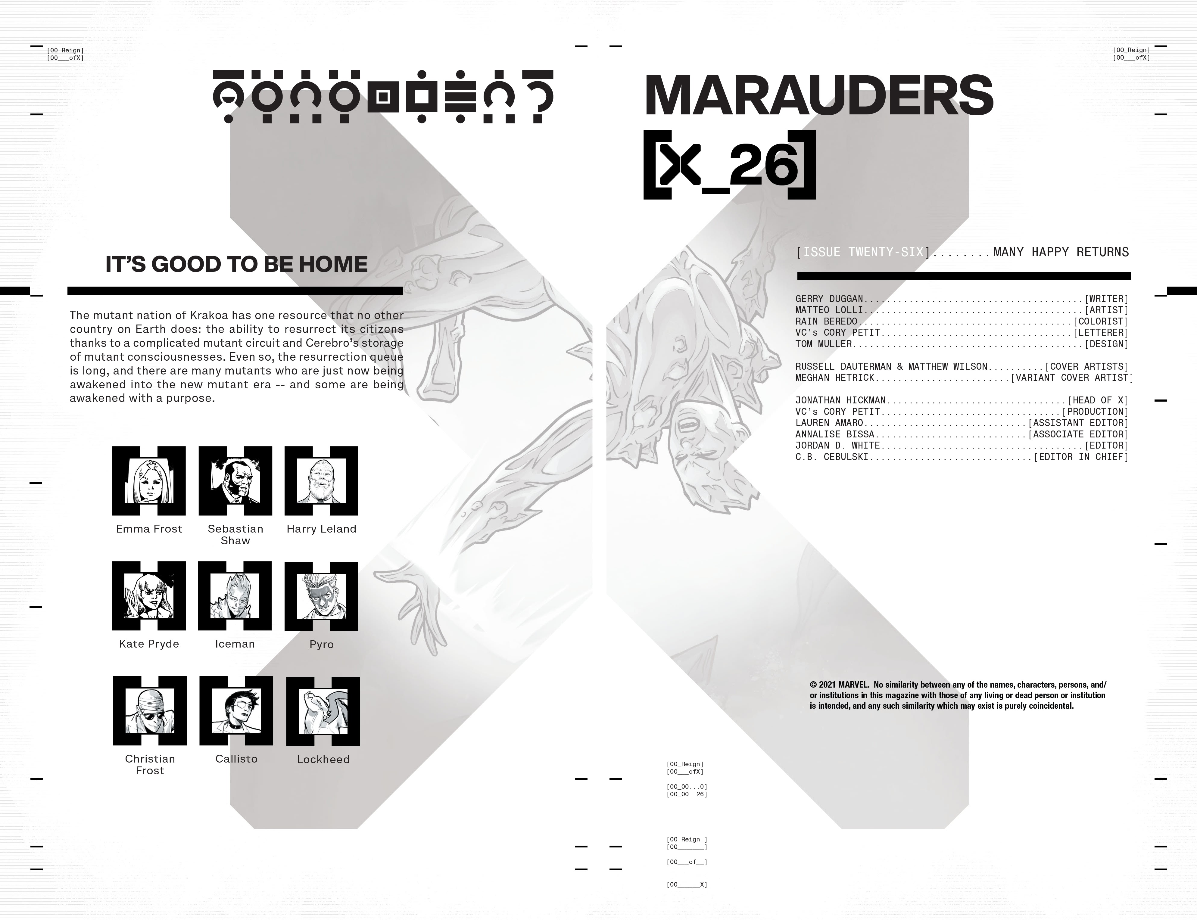 Read online Marauders comic -  Issue #26 - 8