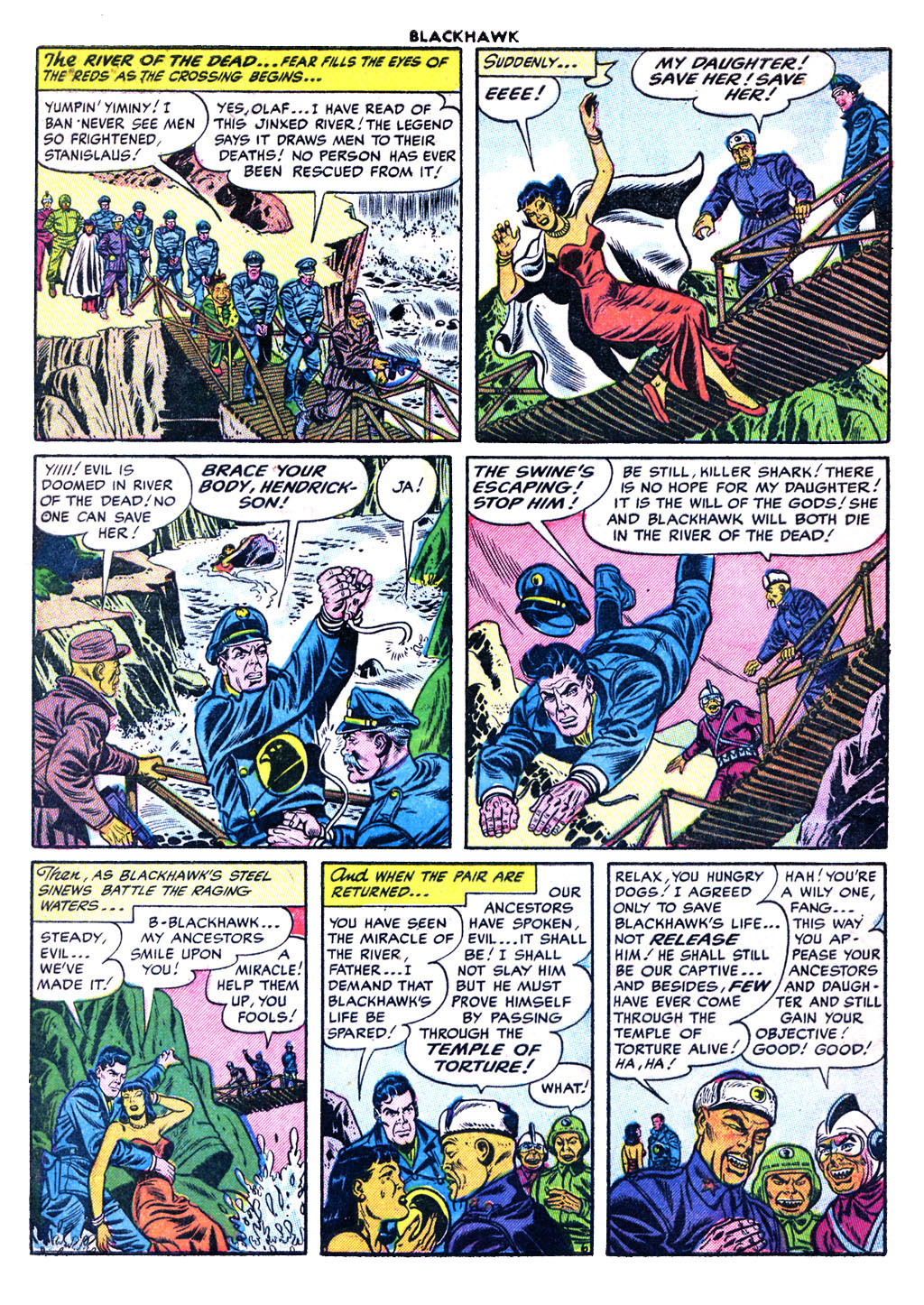 Read online Blackhawk (1957) comic -  Issue #80 - 8
