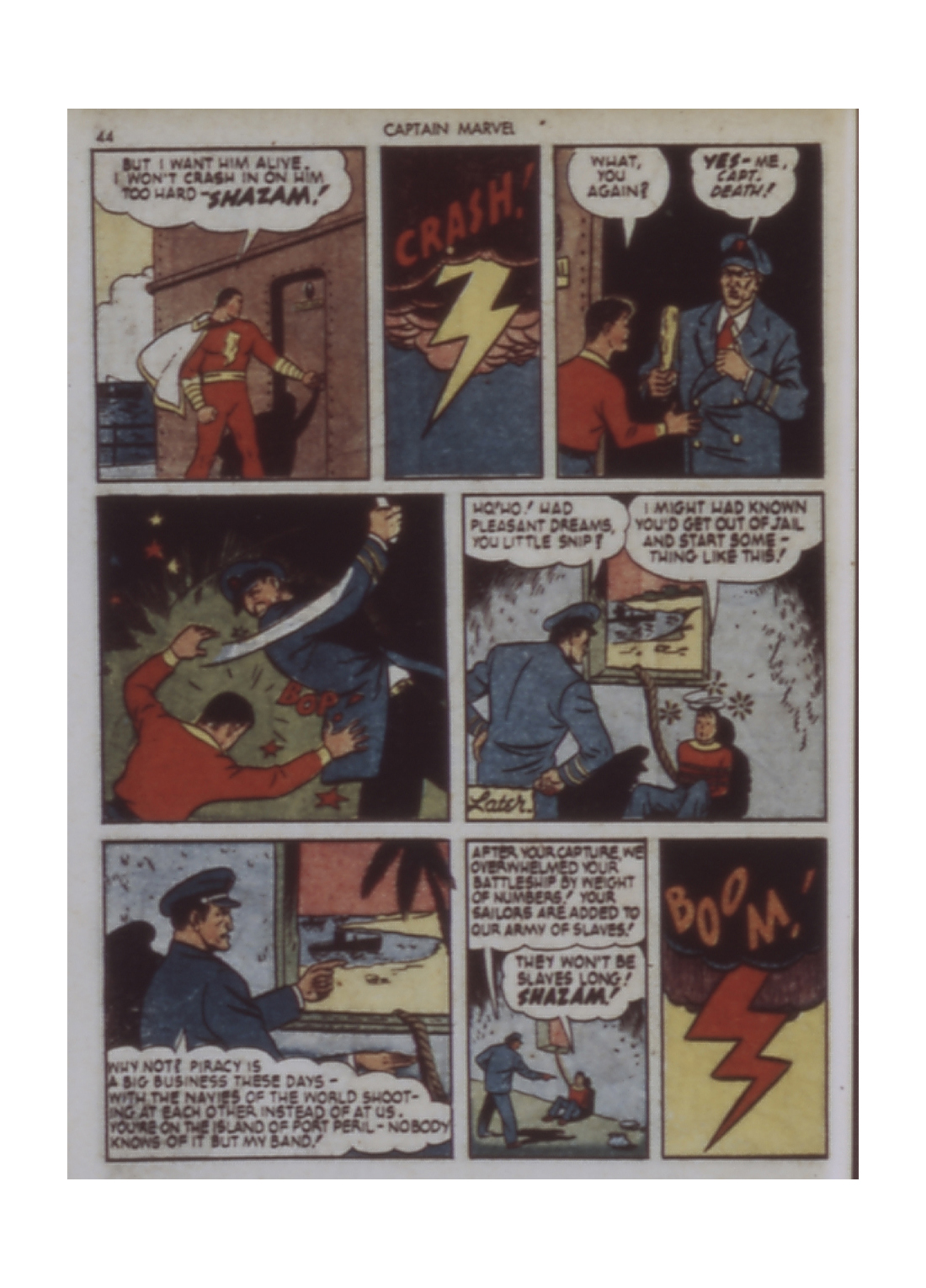 Read online Captain Marvel Adventures comic -  Issue #7 - 44