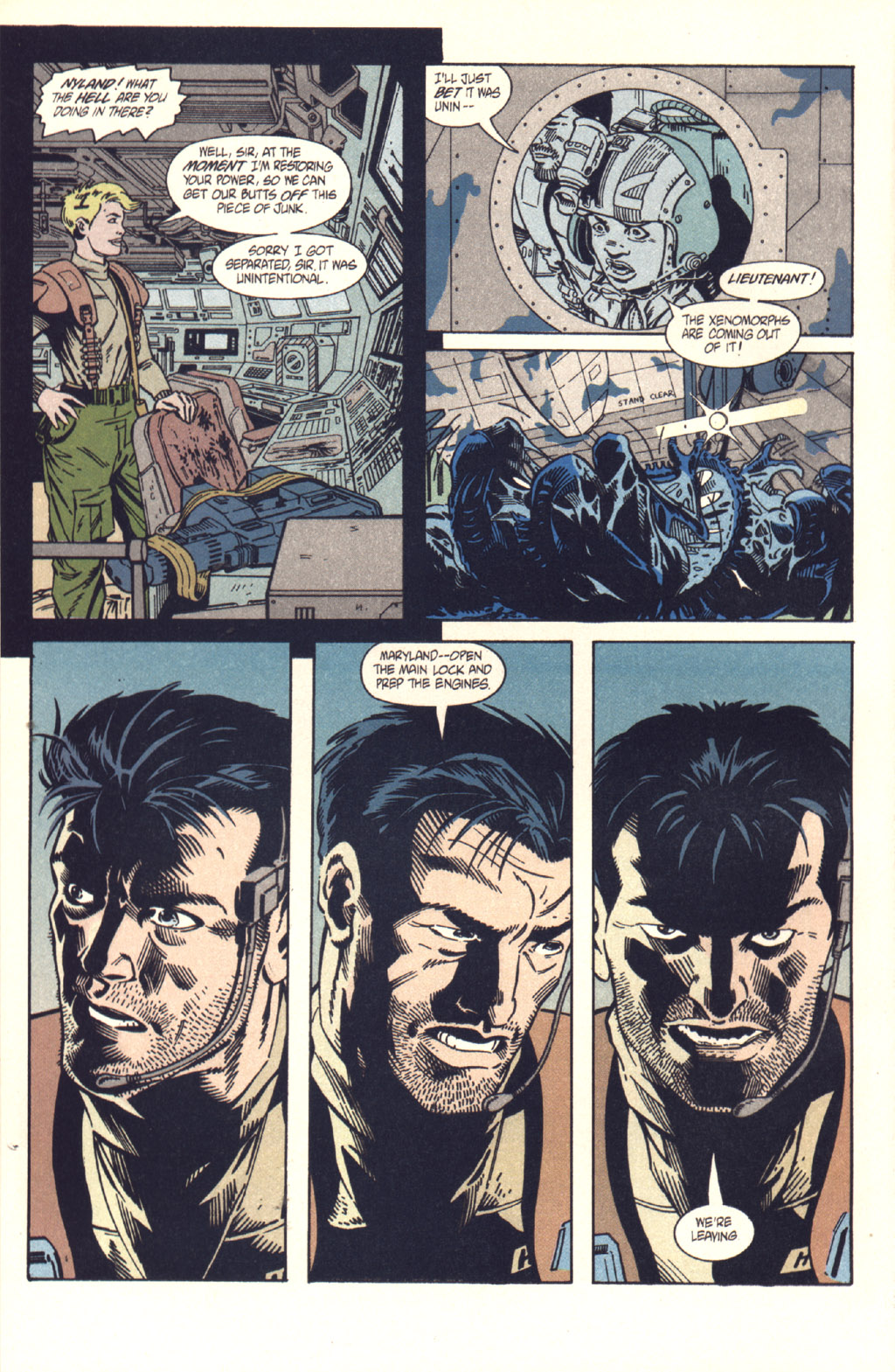 Read online Aliens: Colonial Marines comic -  Issue #9 - 23