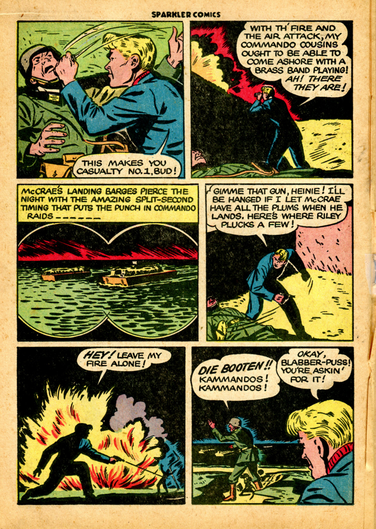 Read online Sparkler Comics comic -  Issue #27 - 30