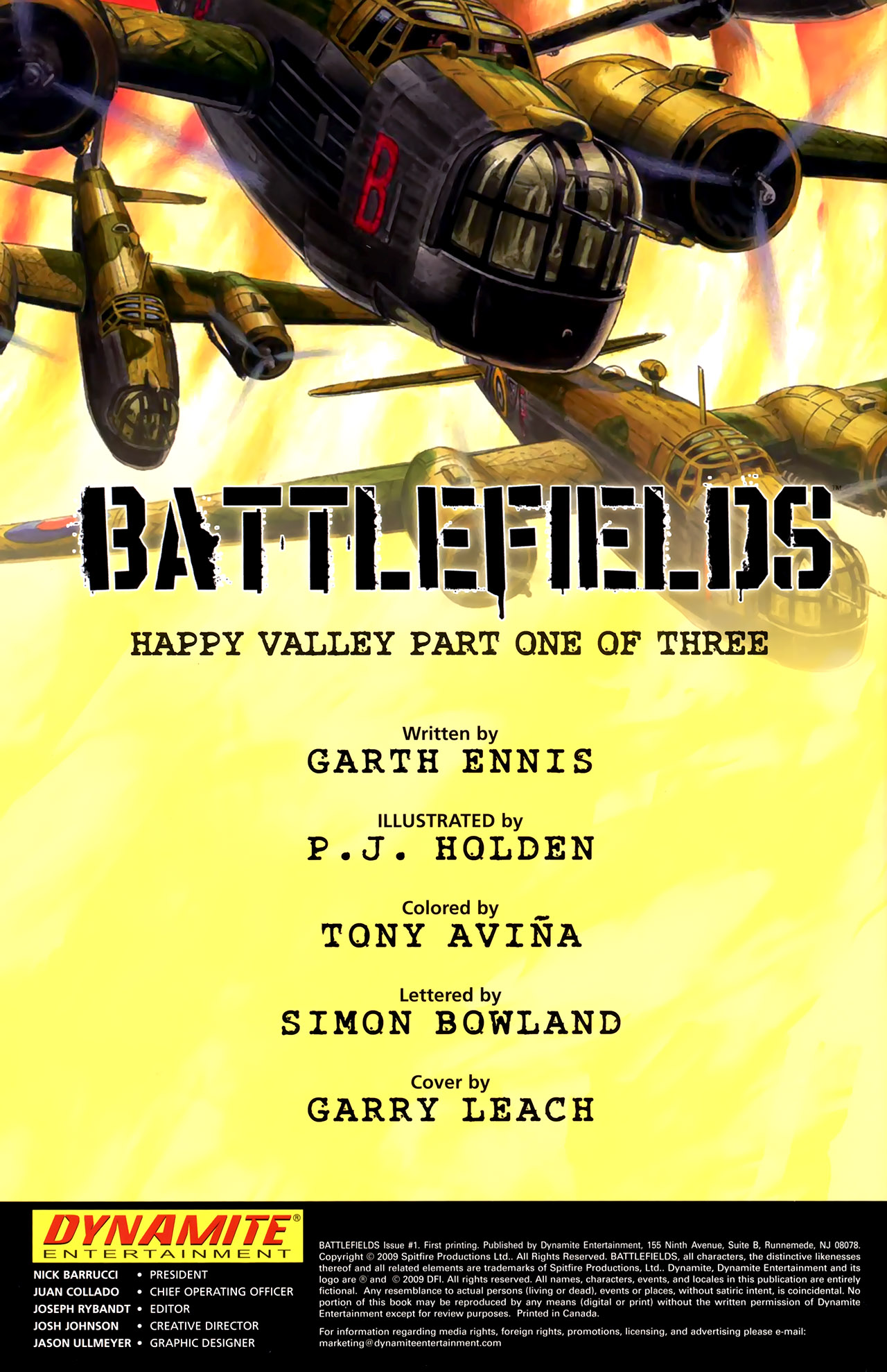 Read online Battlefields (2010) comic -  Issue #1 - 2