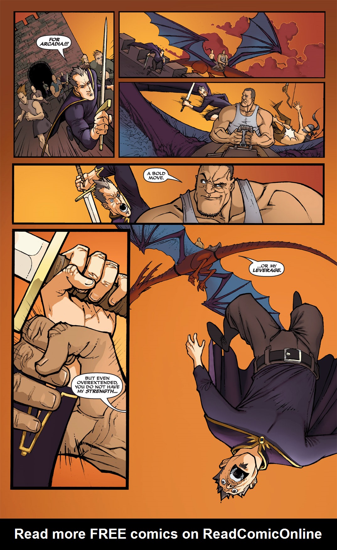 Read online Michael Turner's Soulfire: Dying Of The Light comic -  Issue #4 - 18