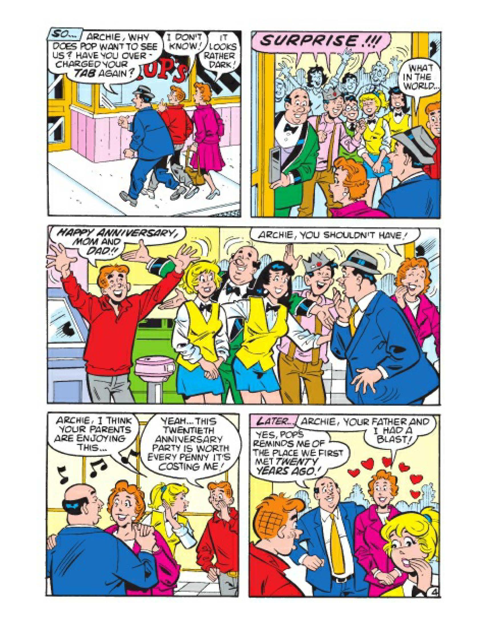 Read online Archie Comics Spectacular: Party Time! comic -  Issue # TPB - 37