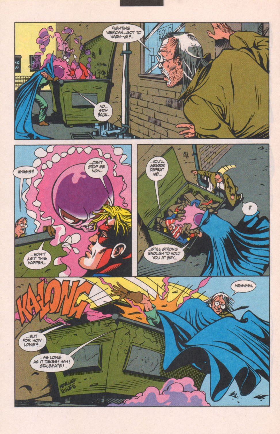 Read online Fighting American (1994) comic -  Issue #5 - 21