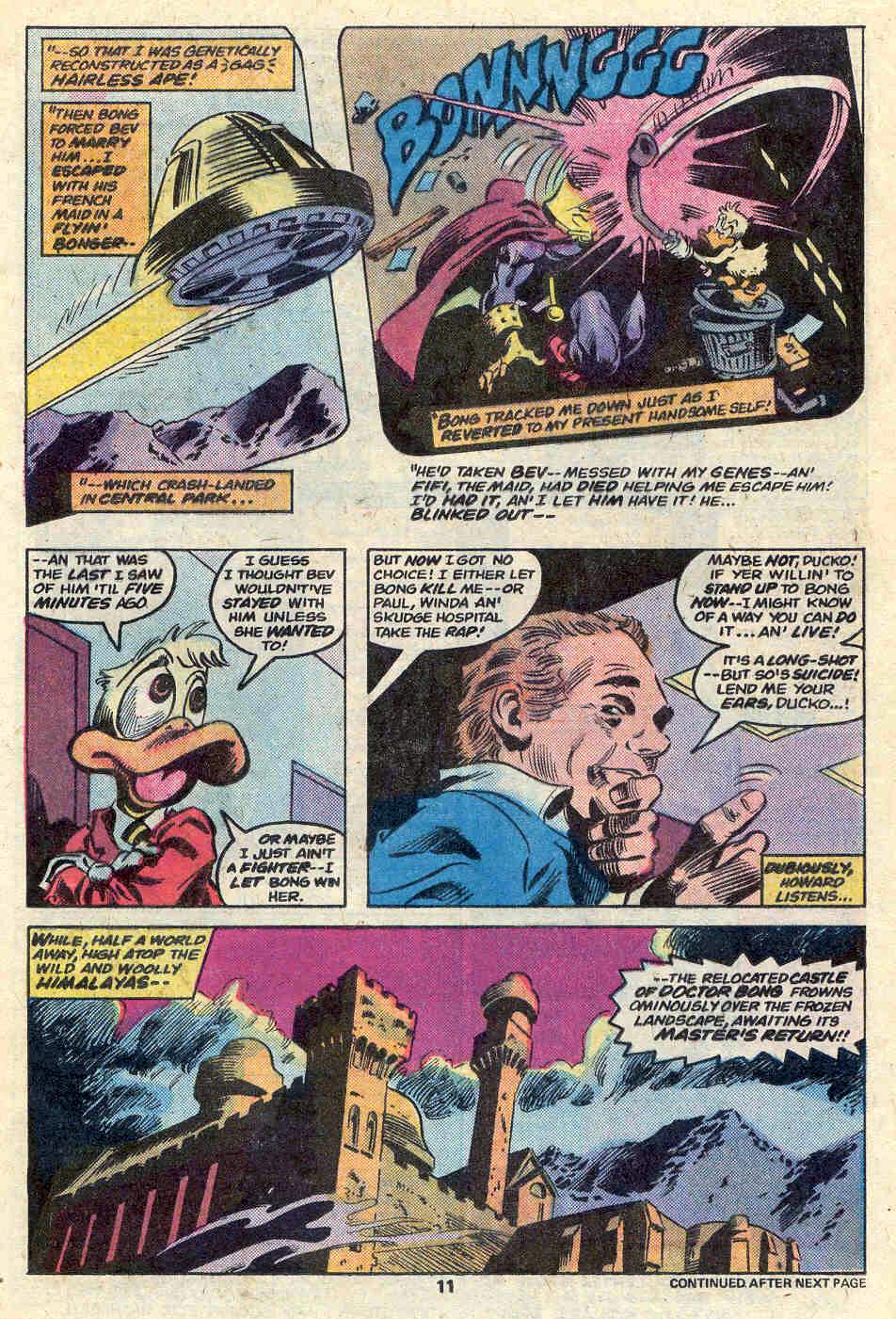 Read online Howard the Duck (1976) comic -  Issue #30 - 8