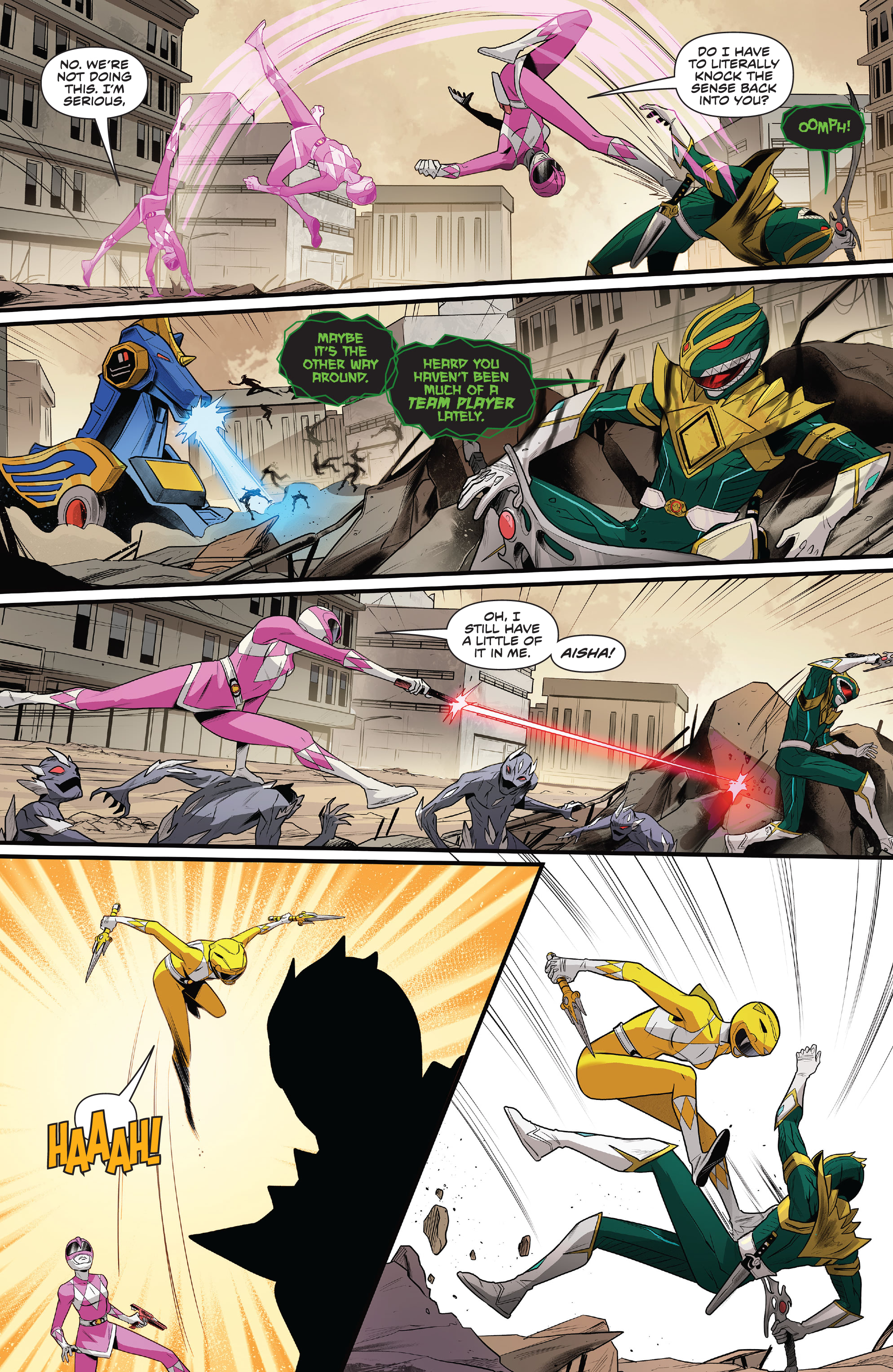 Read online Mighty Morphin Power Rangers comic -  Issue #109 - 9