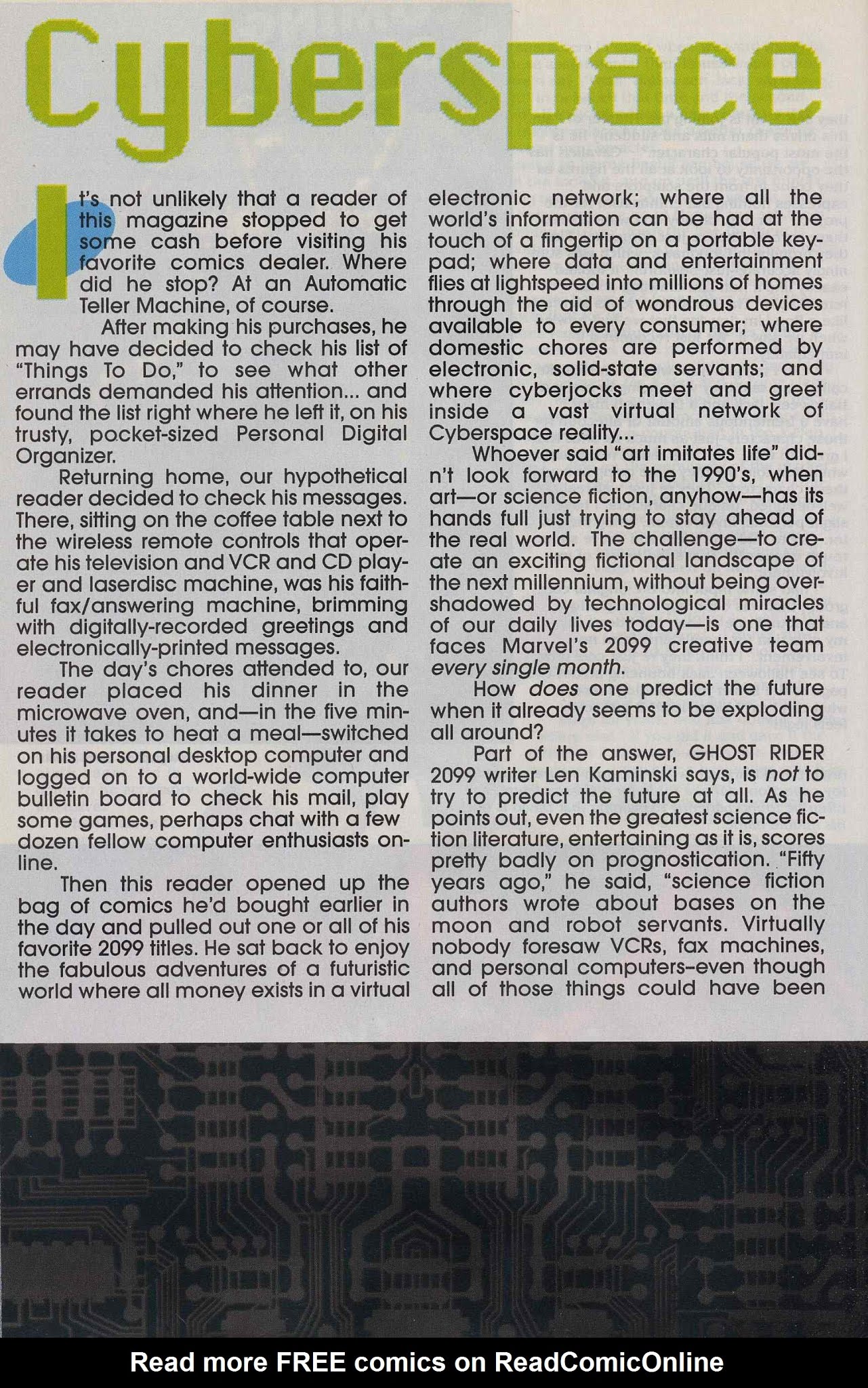 Read online 2099 Special: The World of Doom comic -  Issue # Full - 36