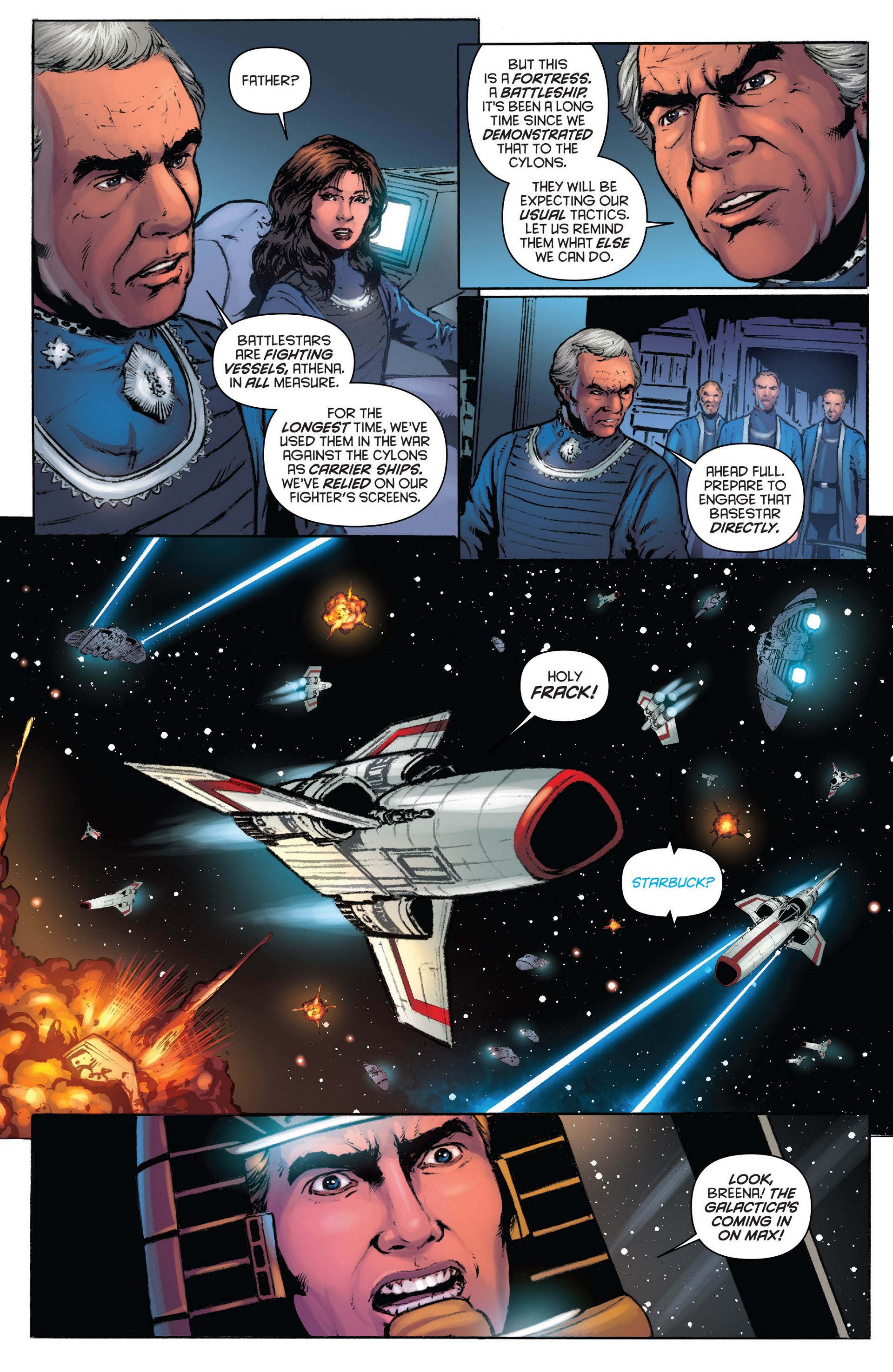Read online Classic Battlestar Galactica (2013) comic -  Issue #11 - 12