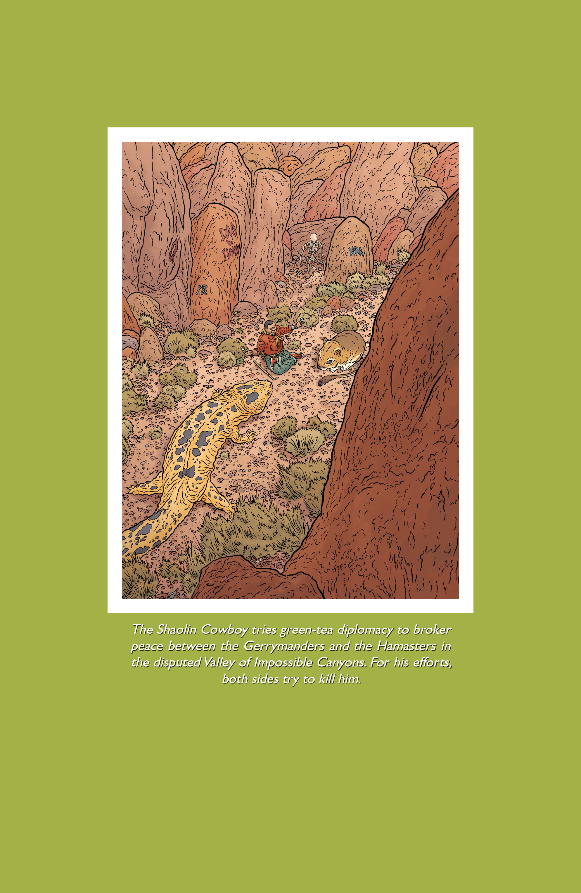 Read online Shaolin Cowboy: Cruel to Be Kin comic -  Issue #1 - 30