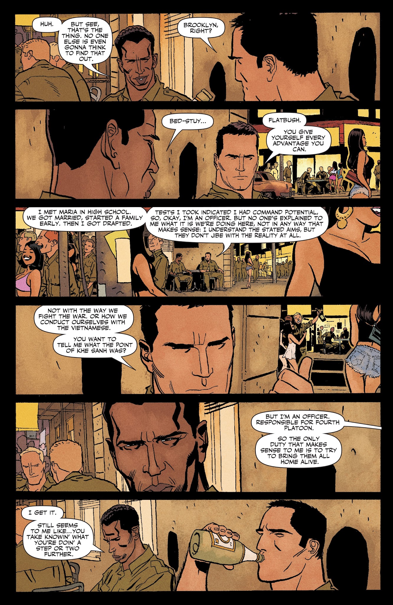 Read online Punisher MAX: The Platoon comic -  Issue #4 - 9