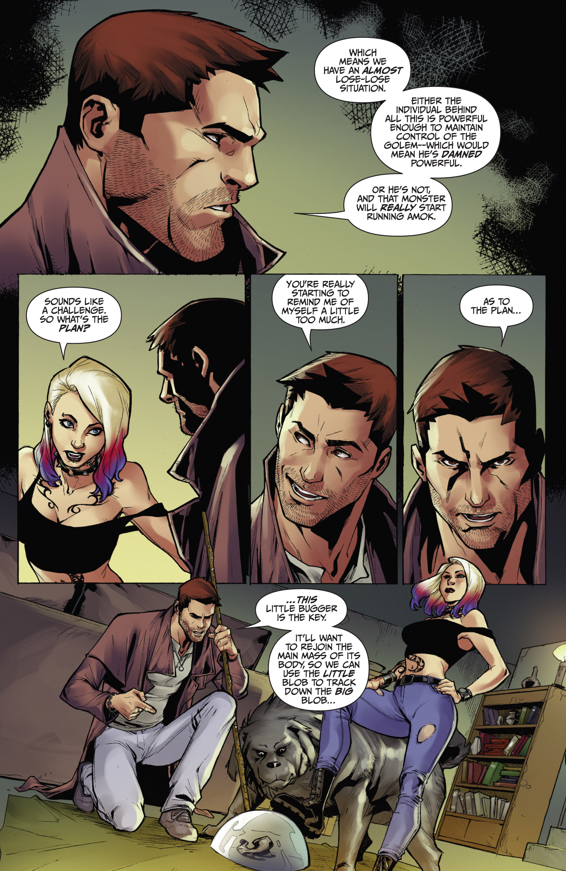 Read online Jim Butcher's The Dresden Files: Down Town comic -  Issue # _TPB - 66