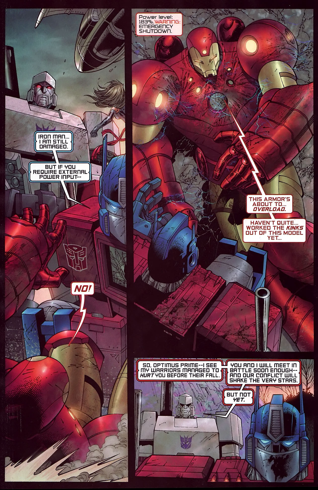 Read online New Avengers/Transformers comic -  Issue #4 - 8