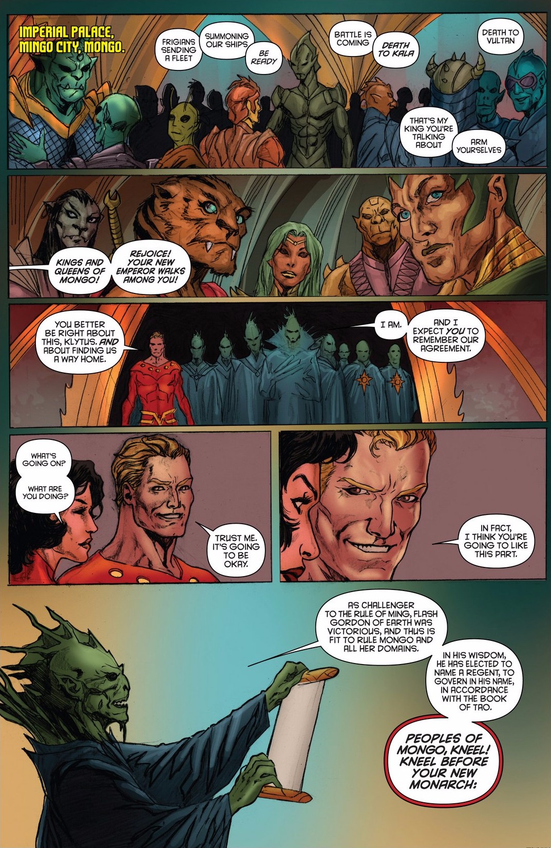 Read online Flash Gordon: Zeitgeist comic -  Issue # TPB - 235