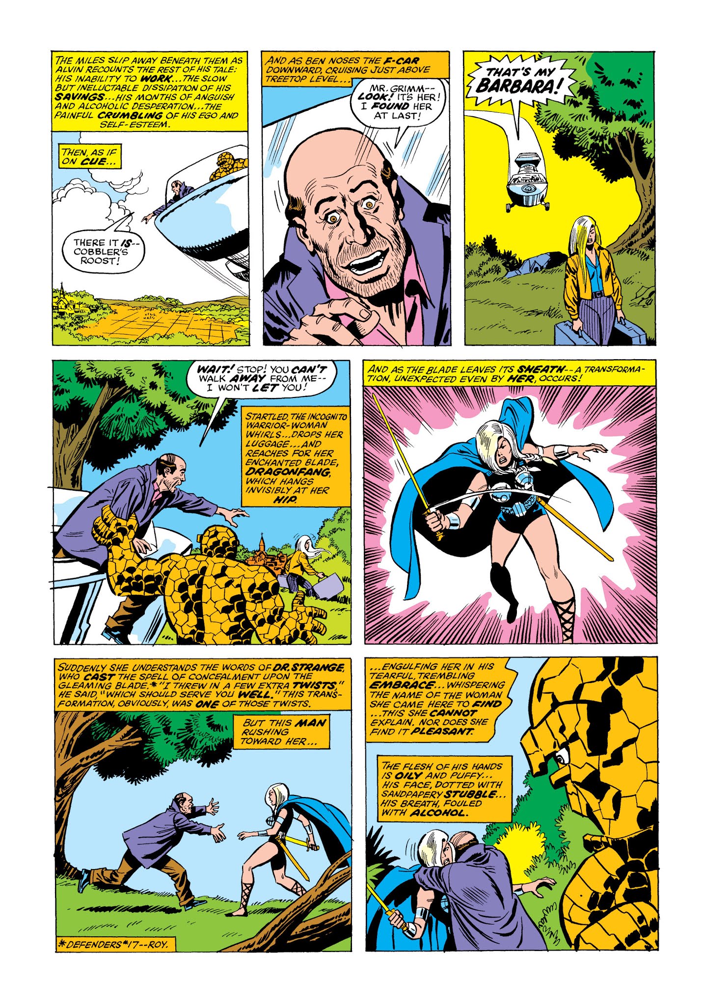 Read online Marvel Masterworks: The Defenders comic -  Issue # TPB 3 (Part 2) - 23