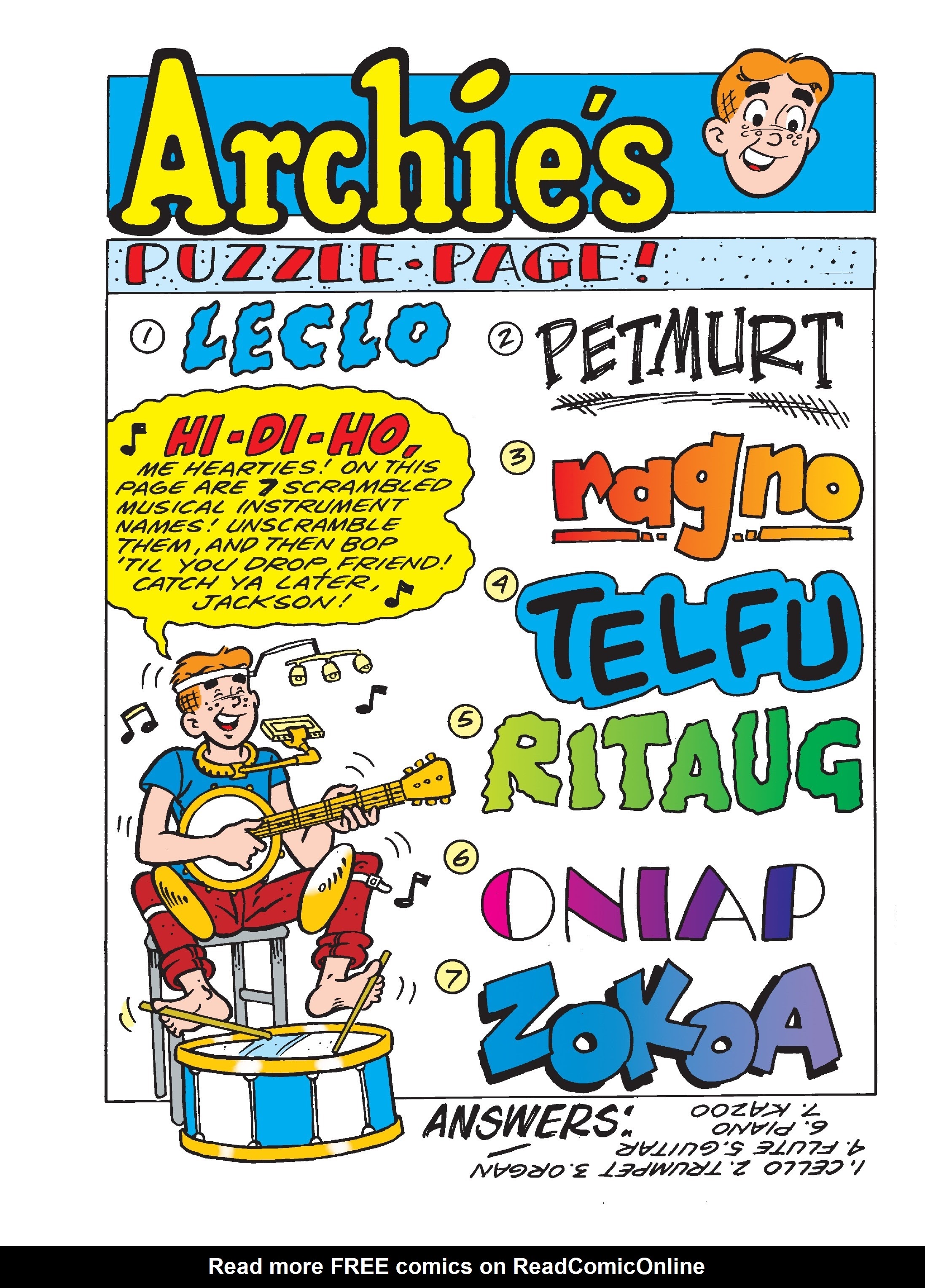 Read online Archie's Double Digest Magazine comic -  Issue #282 - 121