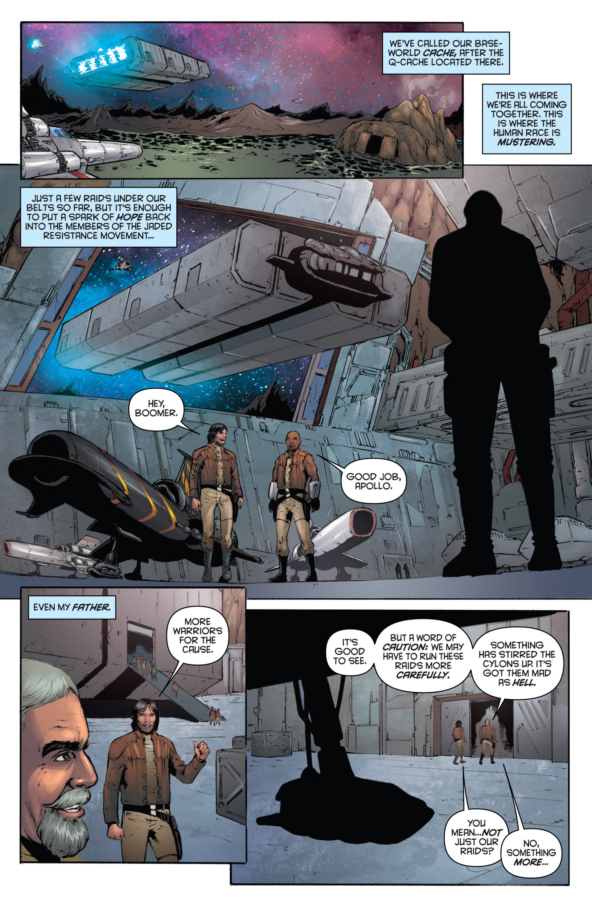 Read online Classic Battlestar Galactica (2013) comic -  Issue #4 - 9