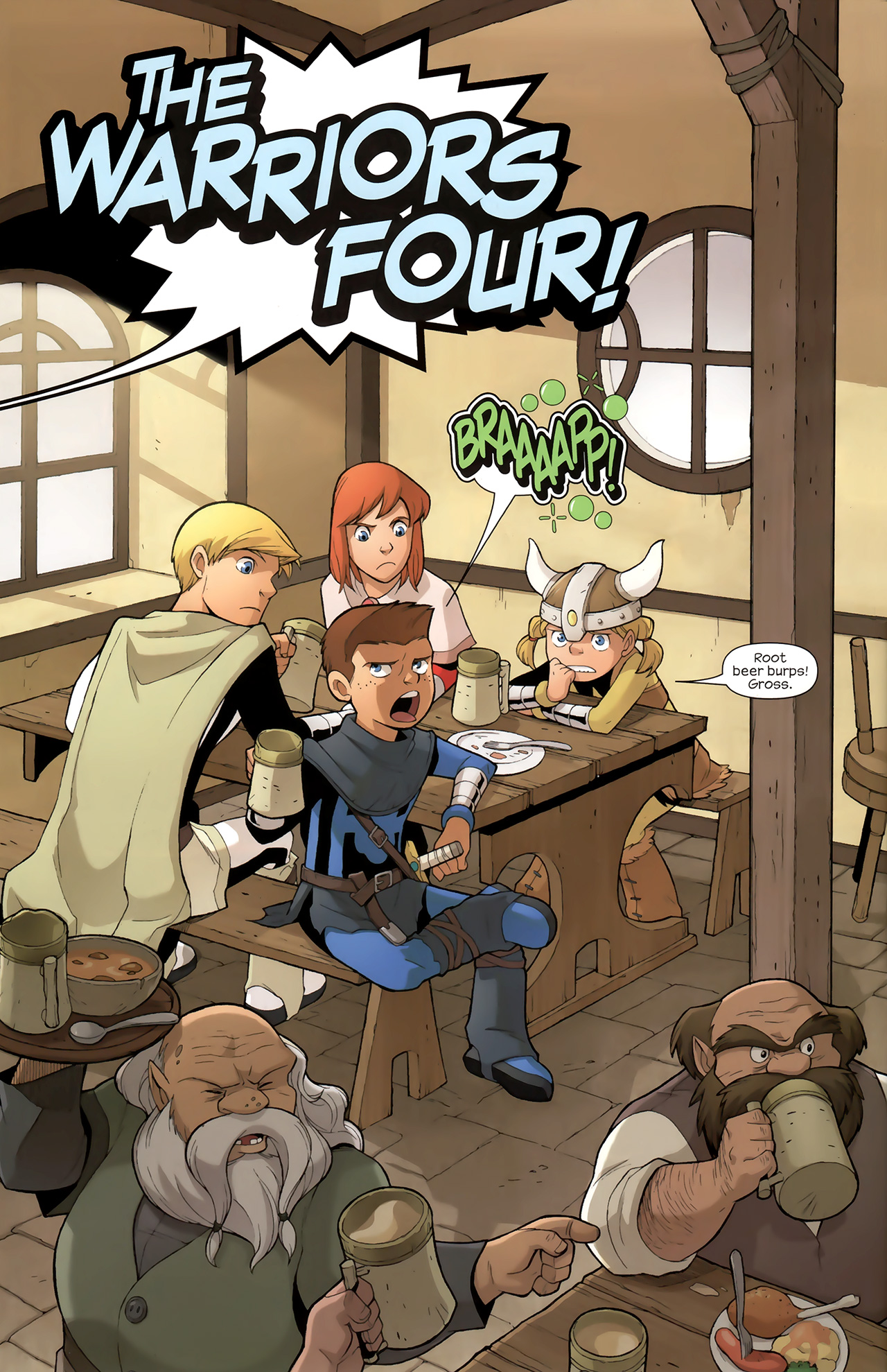 Read online Thor and the Warriors Four comic -  Issue #2 - 3