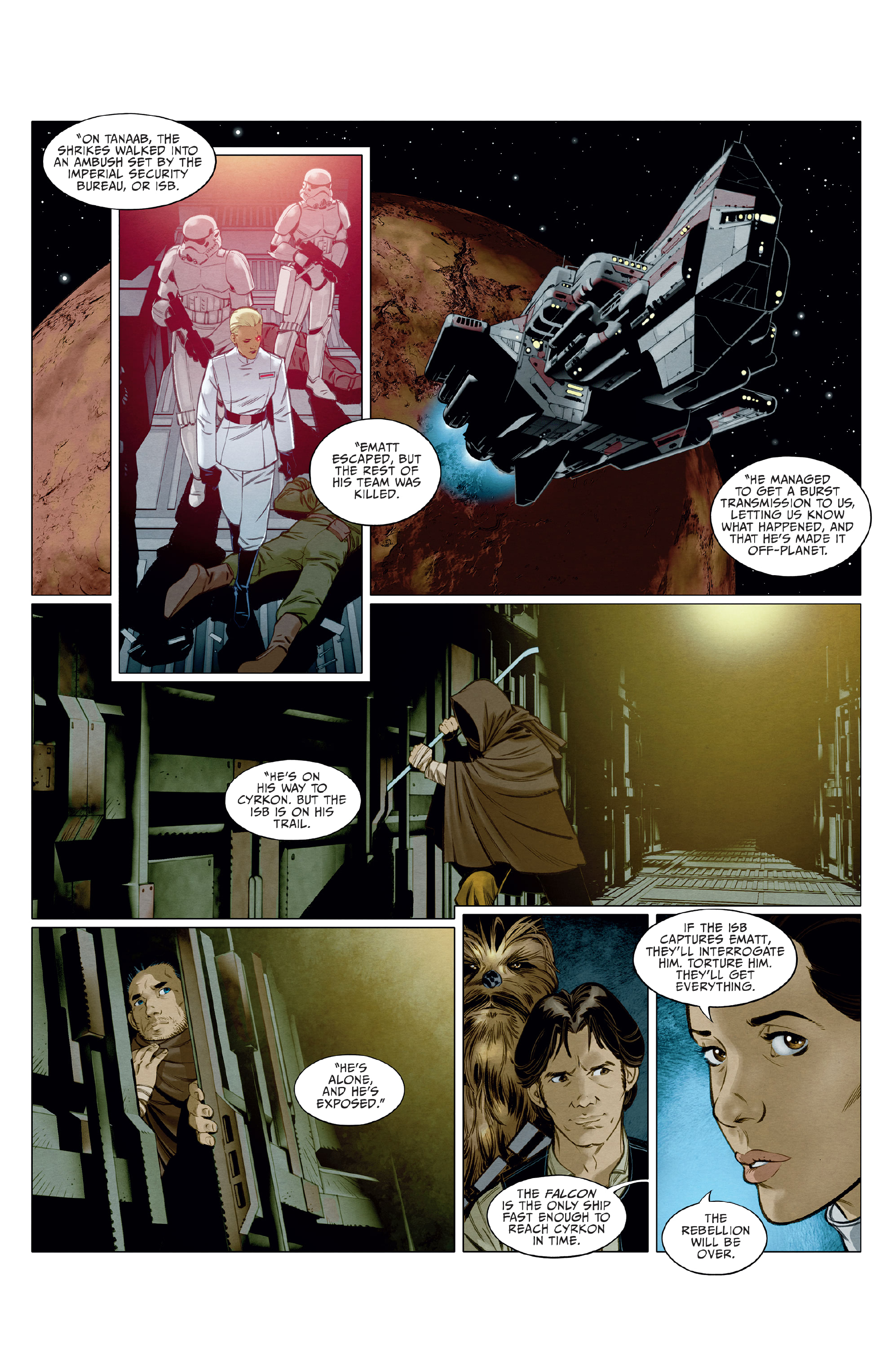 Read online Star Wars Adventures: Smuggler's Run comic -  Issue #1 - 6