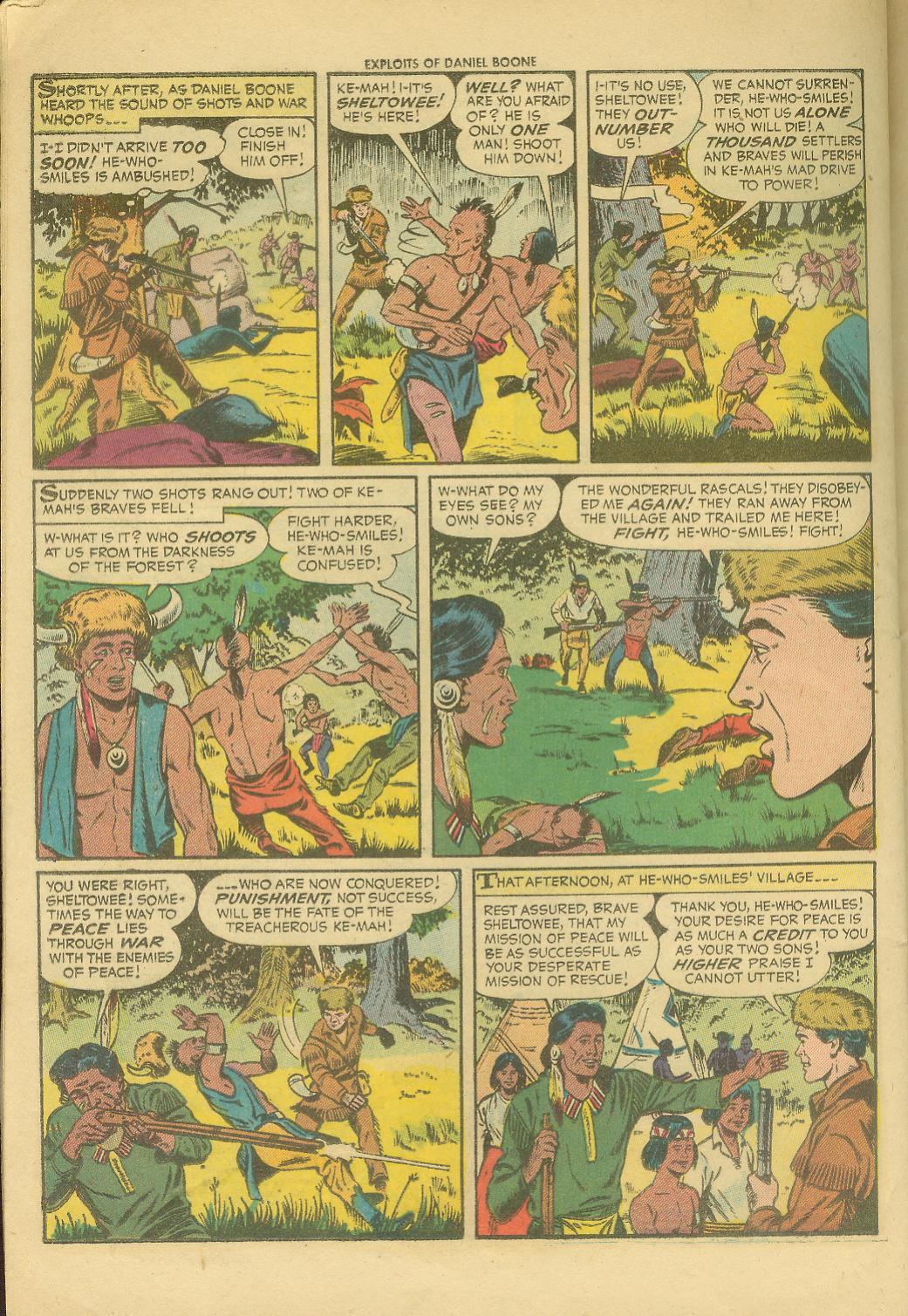 Read online Exploits of Daniel Boone comic -  Issue #6 - 26