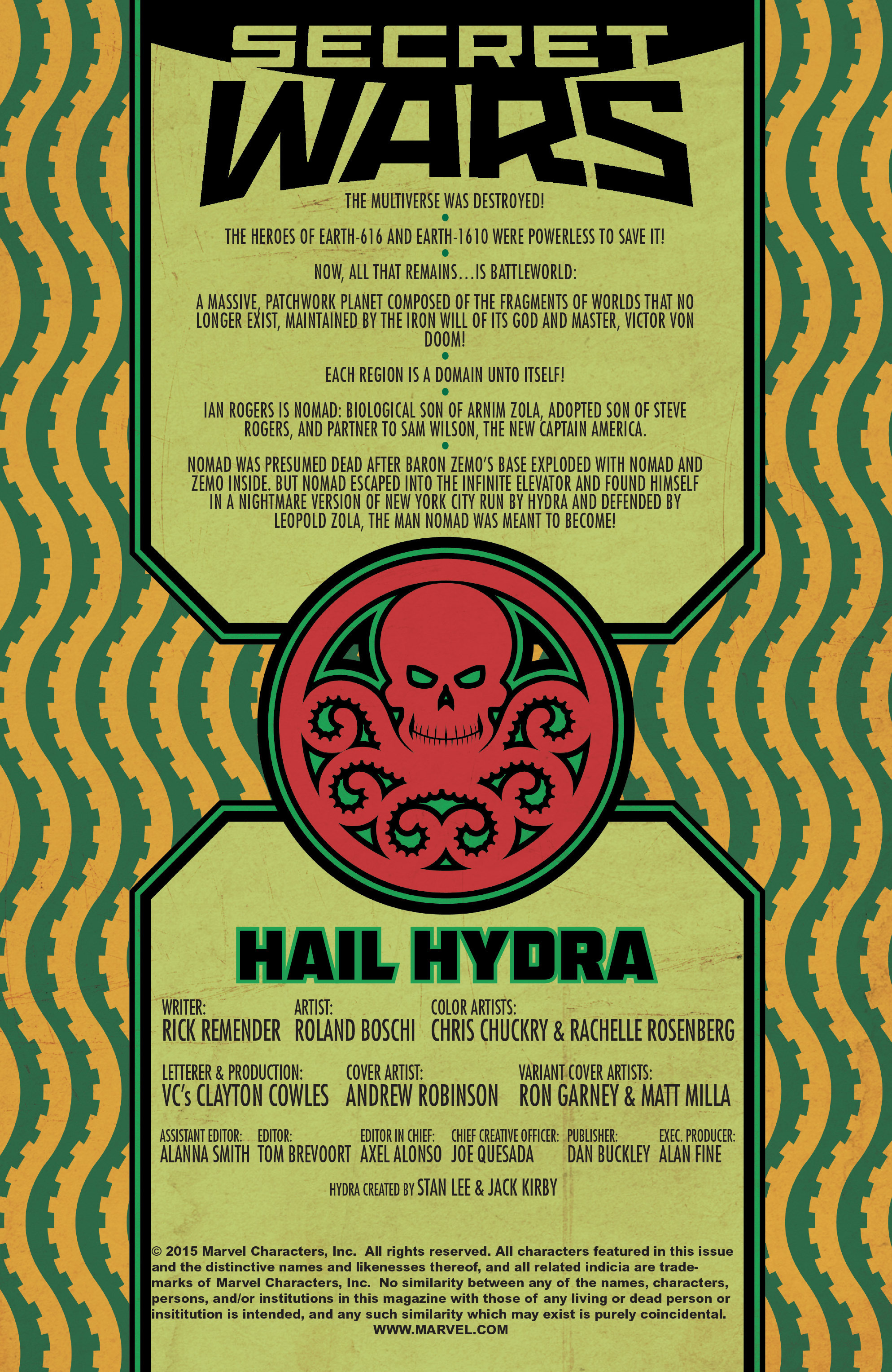Read online Hail Hydra comic -  Issue #2 - 2