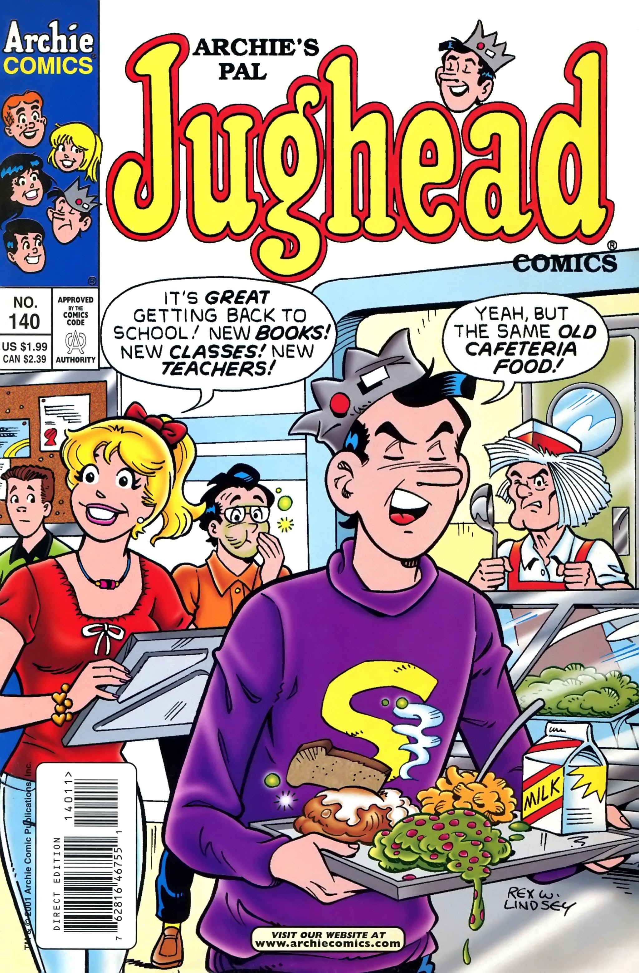 Read online Archie's Pal Jughead Comics comic -  Issue #140 - 1