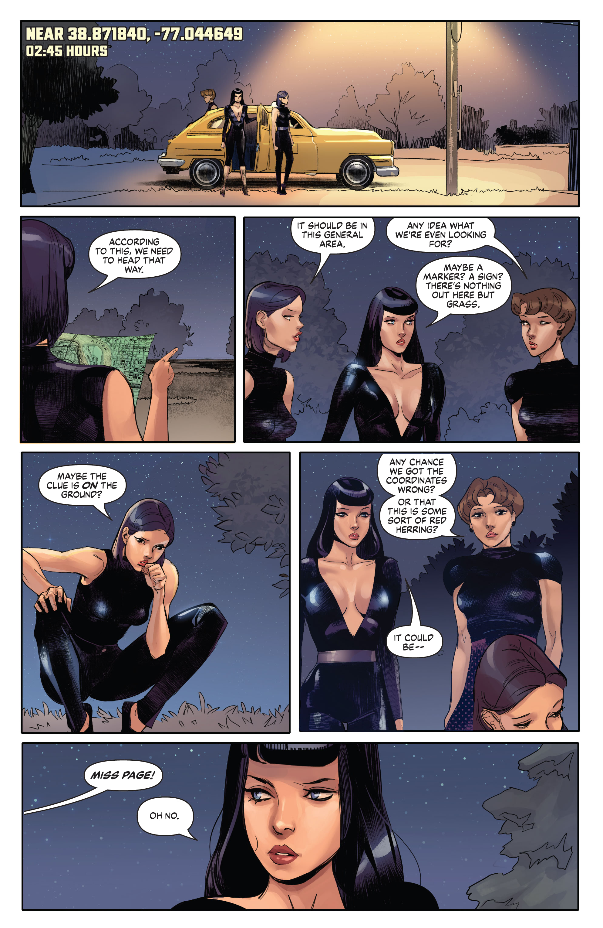 Read online Bettie Page: The Alien Agenda comic -  Issue #5 - 15