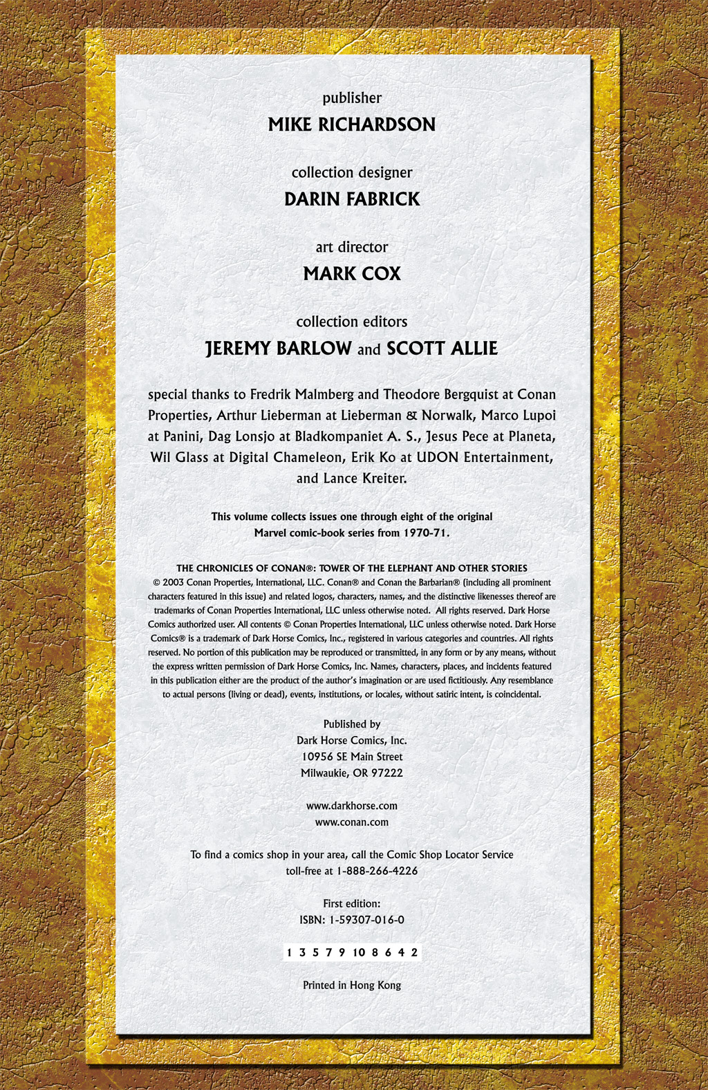 Read online The Chronicles of Conan comic -  Issue # TPB 1 (Part 1) - 5